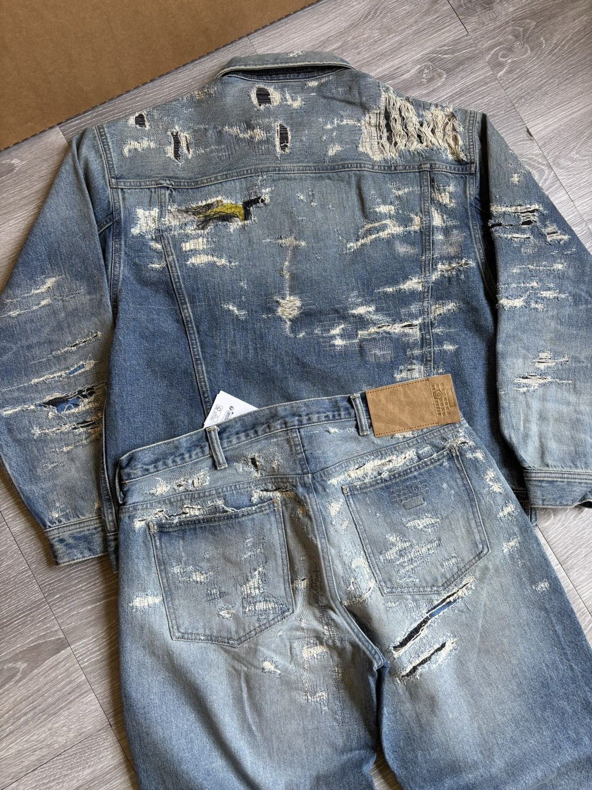 Maison Margiela × Supreme Supreme MM6 Maison Margiela Denim Two Piece Size US 32 / EU 48 - 15 Thumbnail