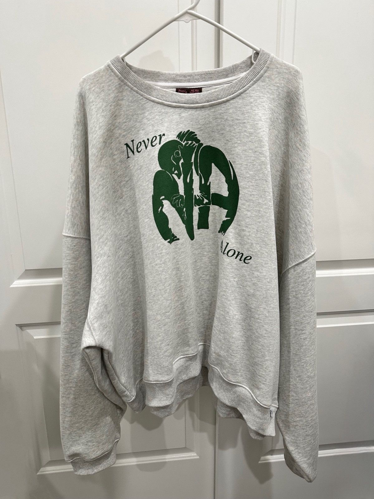 Praying Praying Never Alone Heavy Sweater SOLD Size US XXL / EU 58 / 5 - 1 Thumbnail