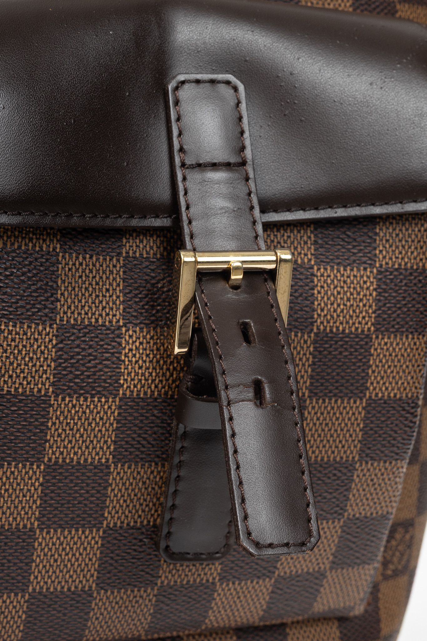 Louis Vuitton Louis Vuitton Manosque GM Damier Ebene Canvas Tote Size ONE SIZE - 9 Thumbnail