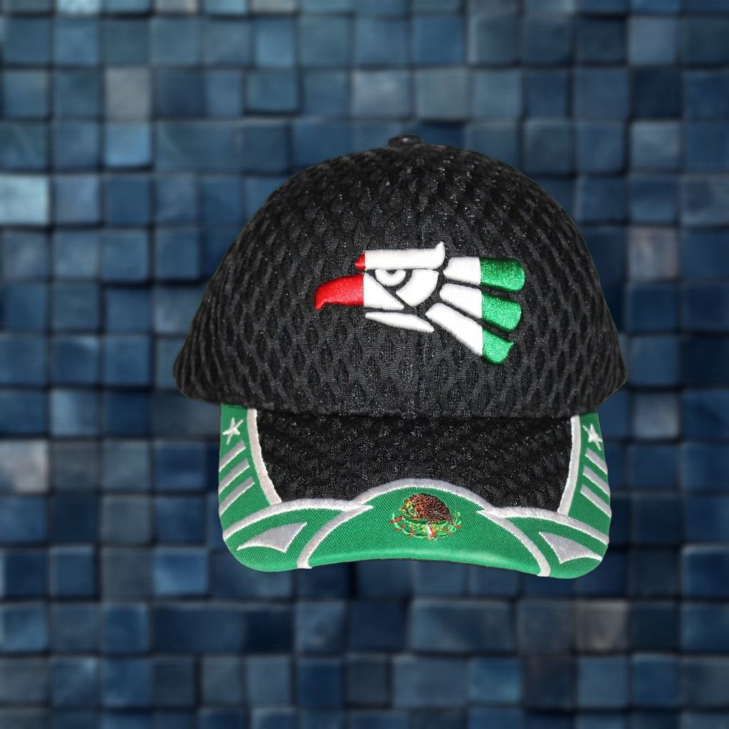 Vintage VINTAGE ACE Baseball Cap Men Adjustable Black Mexico Eagle Banner Size ONE SIZE - 1 Thumbnail