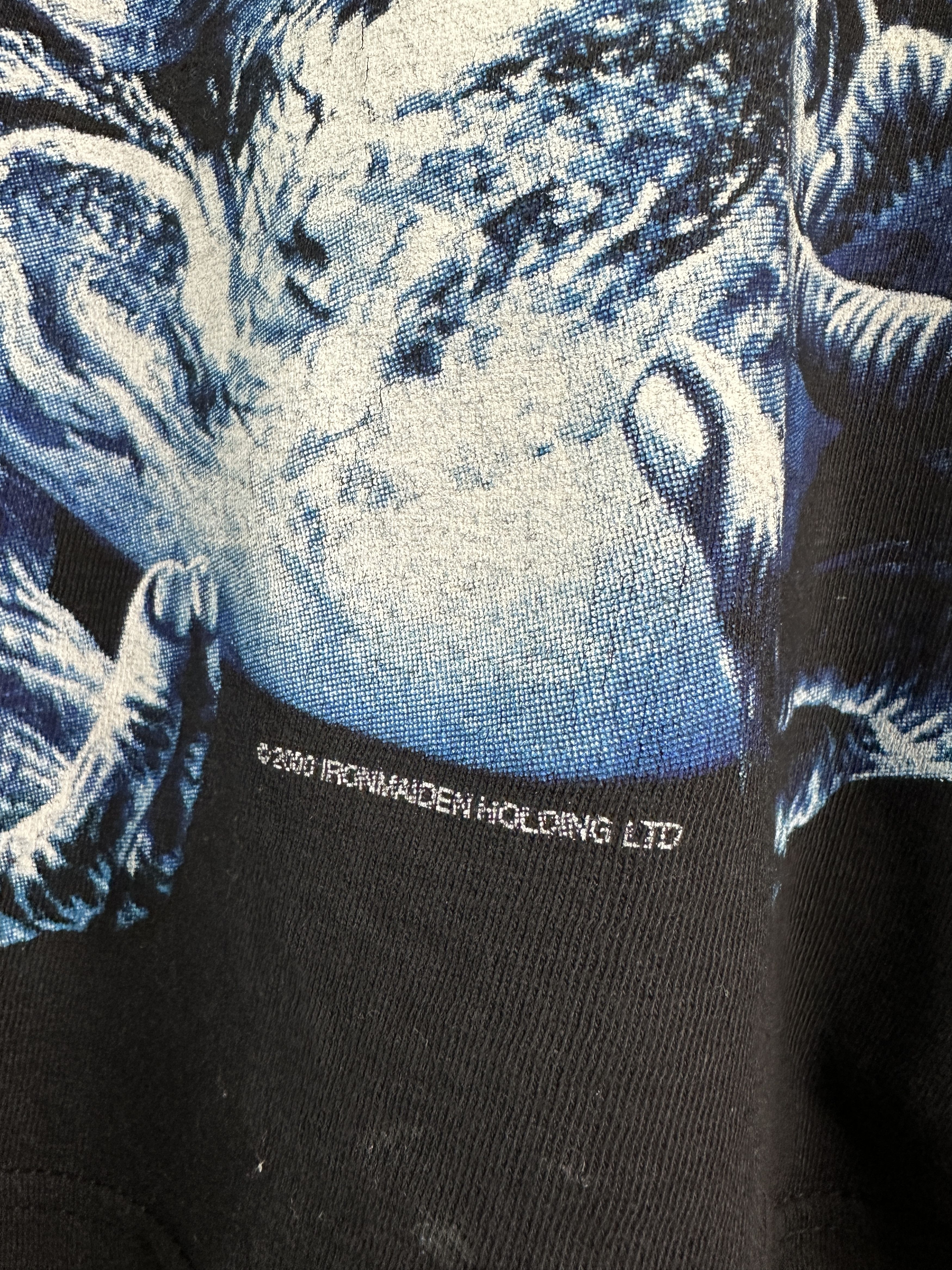 Band Tees × Iron Maiden Vintage 2000 Iron Maiden “Out of the Silent Planet” T-Shirt Size US M / EU 48-50 / 2 - 4 Thumbnail
