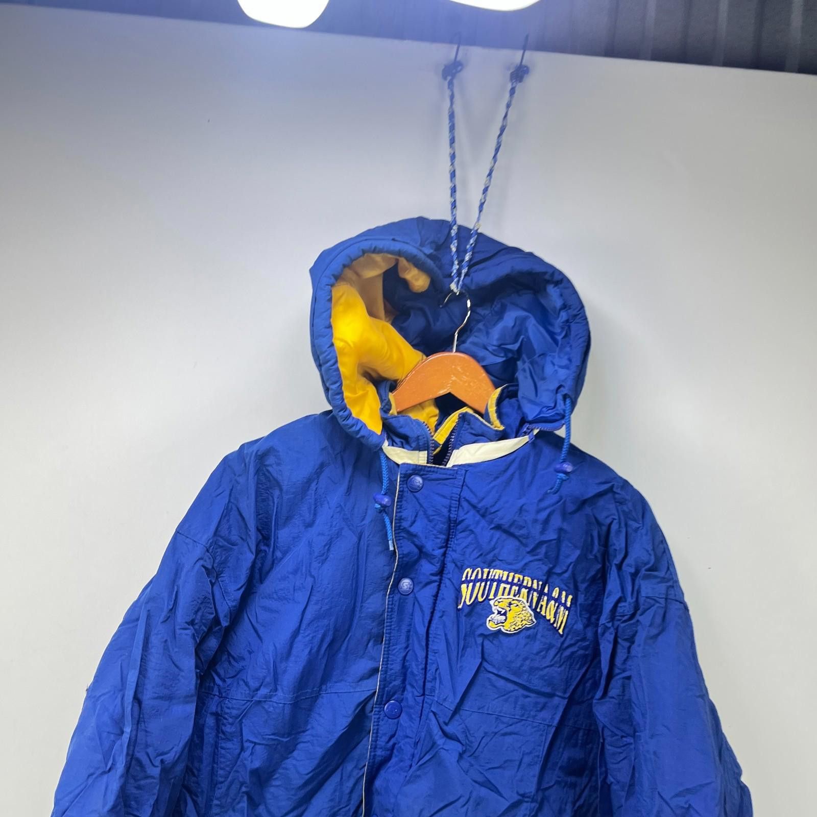 Starter Vintage 90s Starter Southern Uni Jaguars A&M Jacket Large Size ONE SIZE - 3 Thumbnail