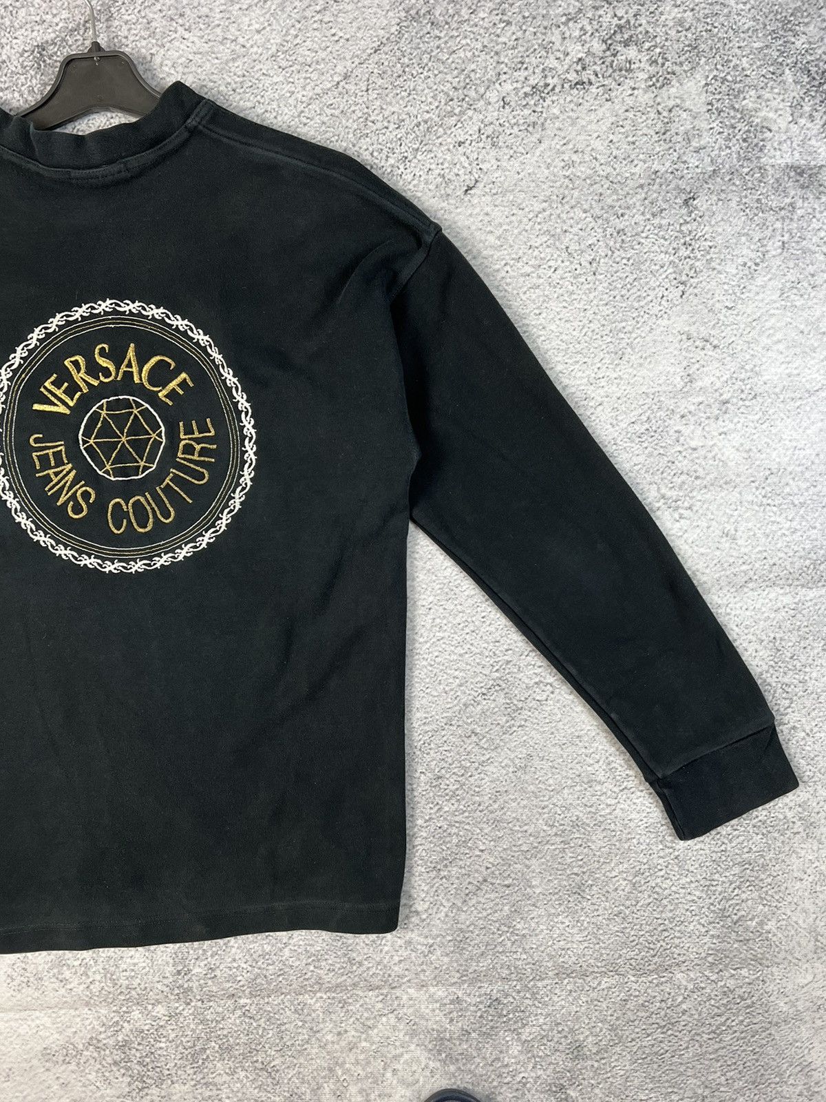 Versace Jeans Couture × Vintage Vintage Versace jeans couture big logo sweatshirt Size US L / EU 52-54 / 3 - 7 Thumbnail