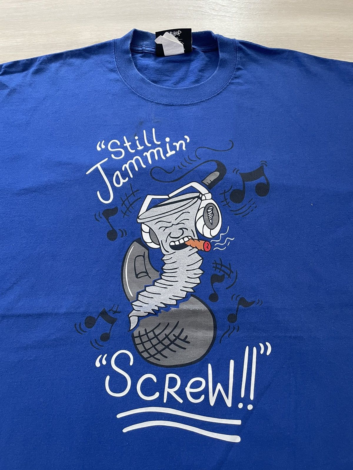Rap Tees × Vintage Vintage Y2K Algierz Still Jammin Screw Mike D Raptee 4XL Size US XXL / EU 58 / 5 - 2 Thumbnail