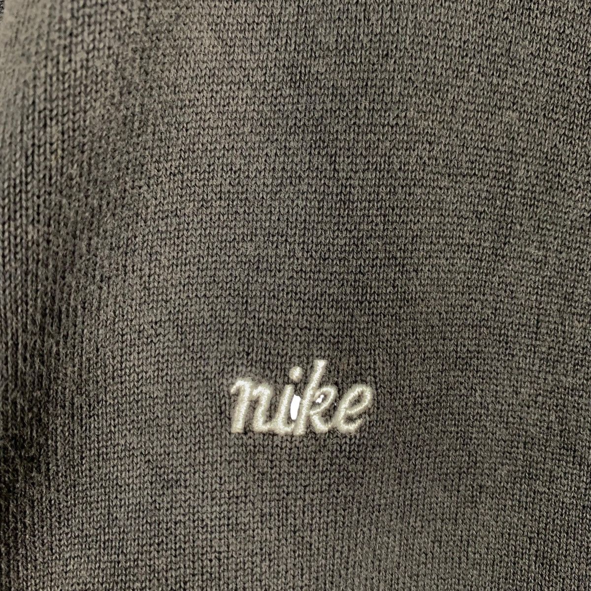 Nike NIKE Embroidery Small Logo Zipper Sweater #1204-C55 Size L / US 10 / IT 46 - 16 Thumbnail