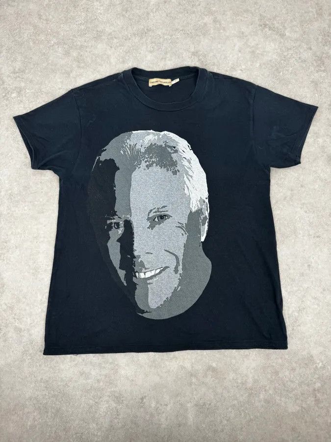 Emporio Armani Emporio Armani Navy Autoportrait T-Shirt Size US S / EU 44-46 / 1 - 1 Thumbnail