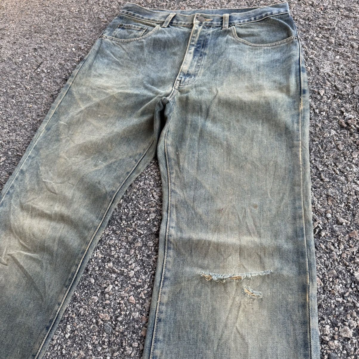 Japanese Brand × Jean × Rusty VINTAGE GL RUSTY JEAN RIPPEP FADED DENIM PANTS Size US 32 / EU 48 - 5 Thumbnail