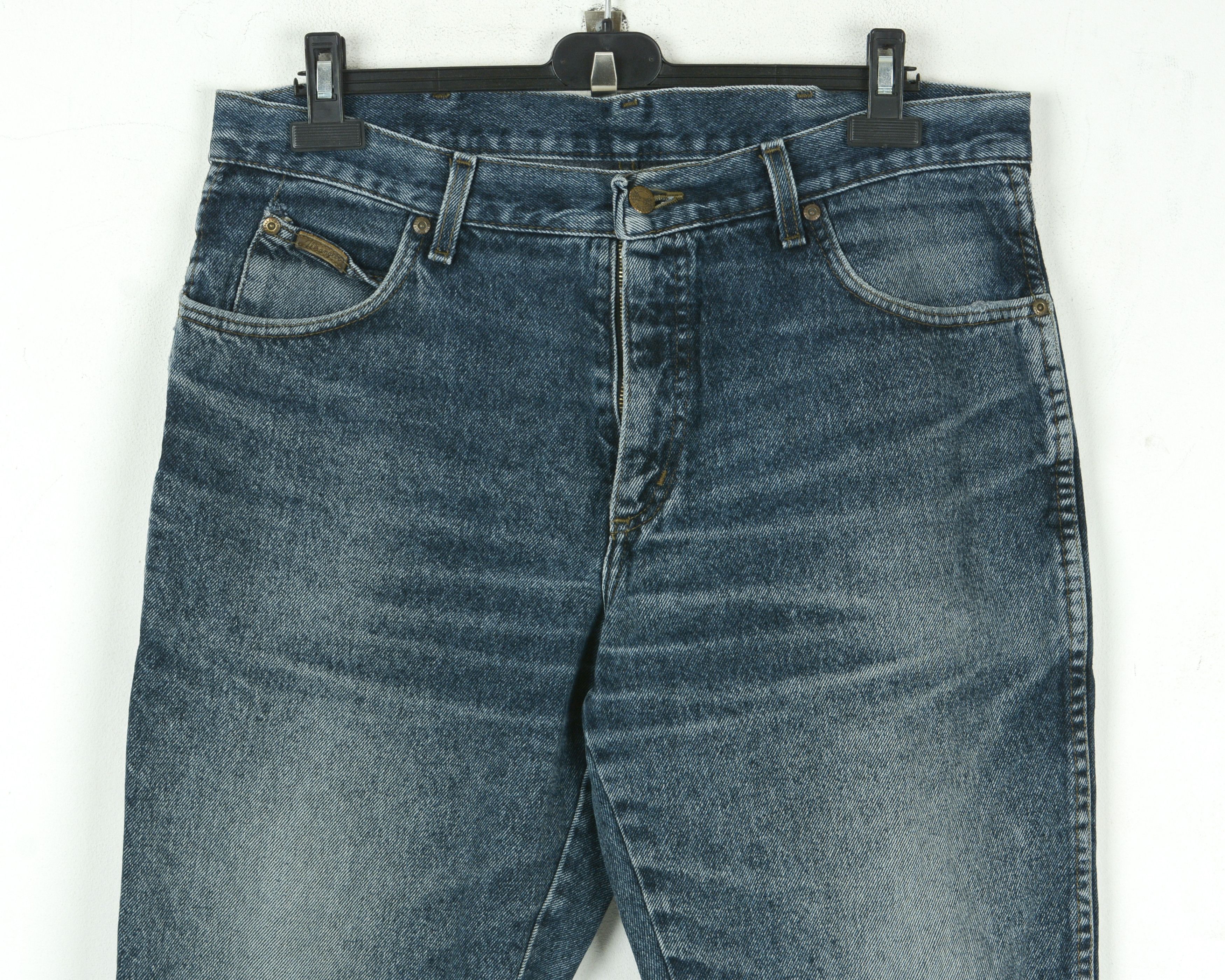 Wrangler Stonewashed Mens W36 L34 Reg Straight Jeans Pants Trousers Size US 36 / EU 52 - 4 Thumbnail