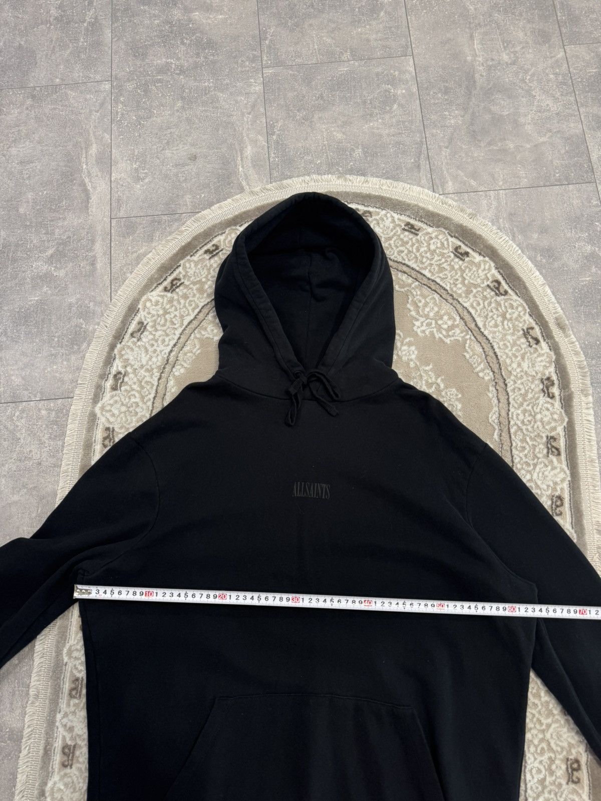 Allsaints Allsaints Hoodie Zip Black Hooded Mens Size S Size US S / EU 44-46 / 1 - 3 Thumbnail