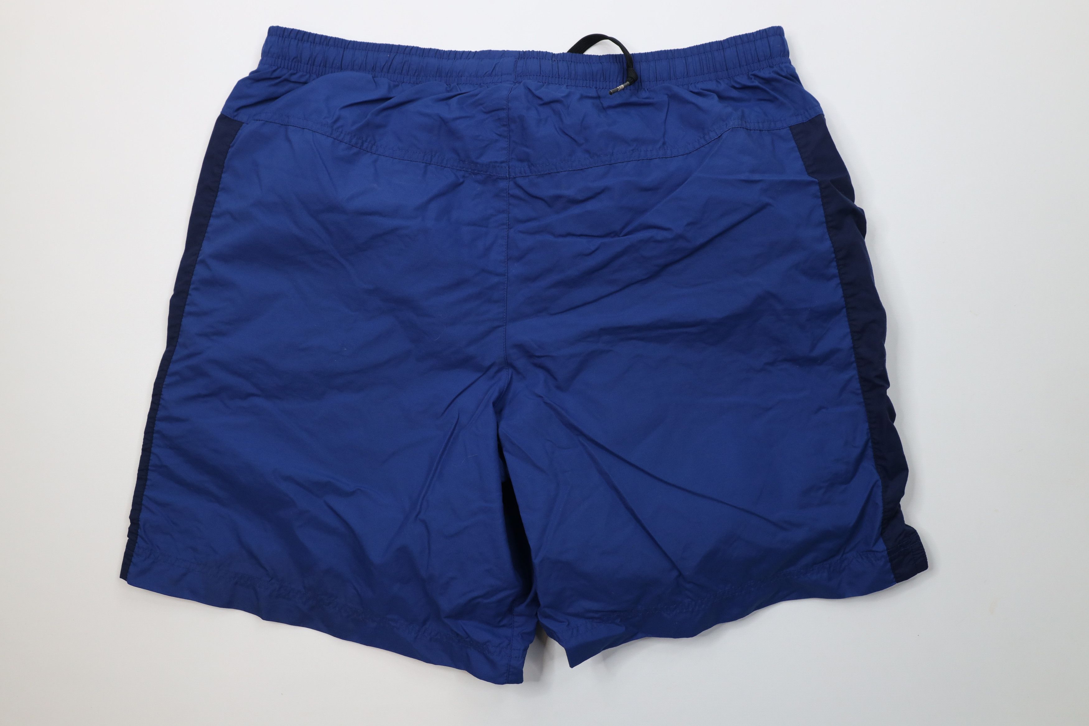 Nike Vintage Nike Spell Out Block Letter Lined Shorts Swim Trunks Size US 34 / EU 50 - 9 Thumbnail