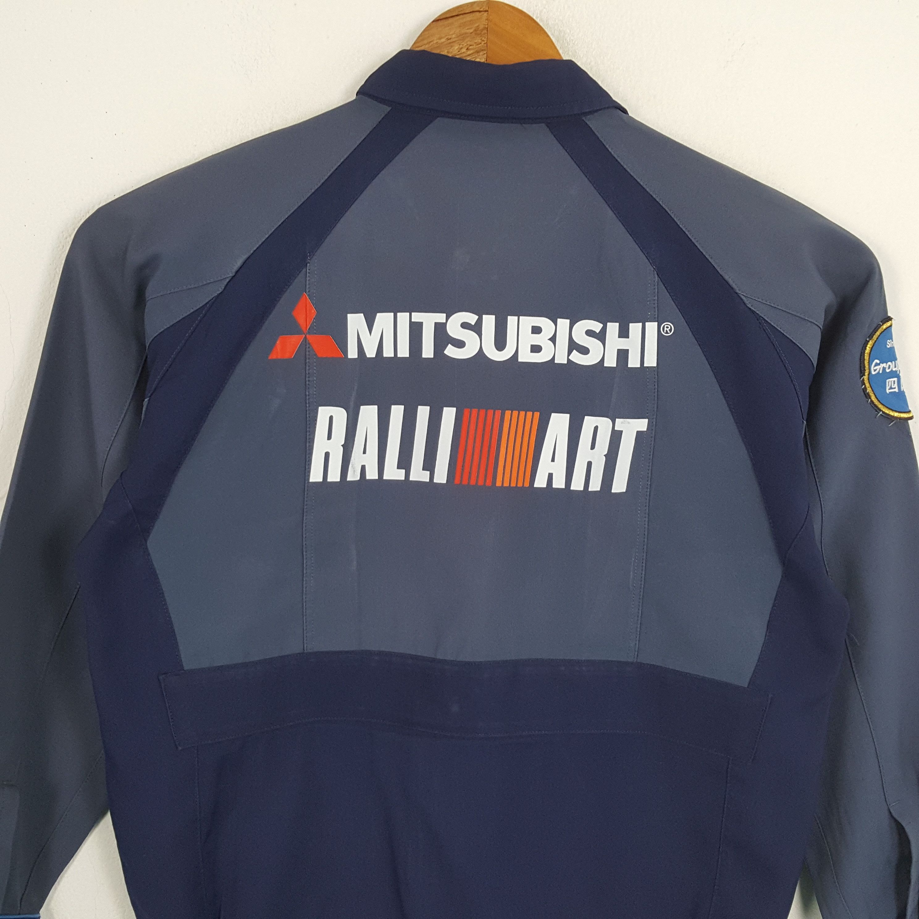 Japanese Brand × Vintage Vintage MITSUBISHI RALLI ART Japanese Racing Custom Jacket Size US M / EU 48-50 / 2 - 2 Thumbnail