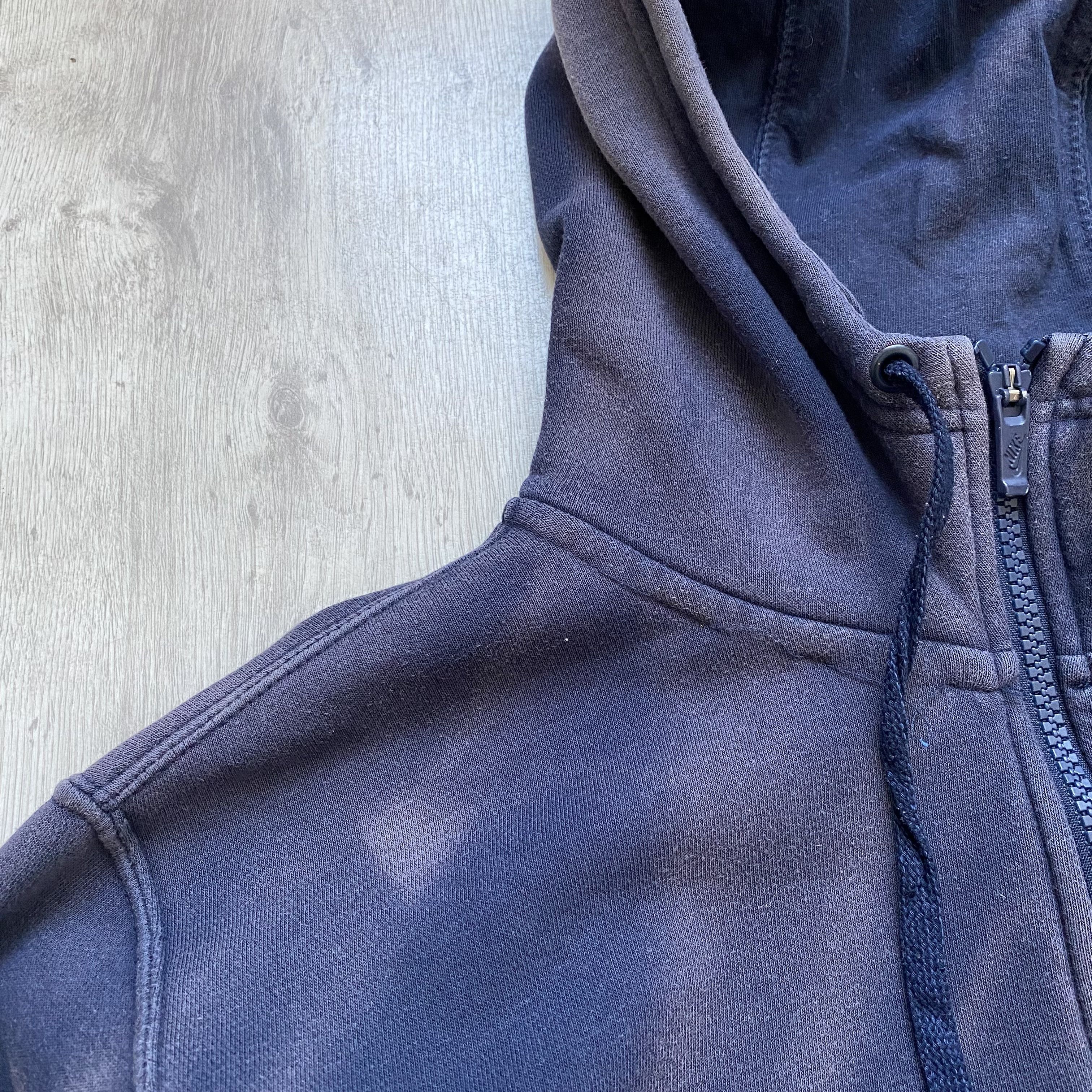 Nike 🛠️Sun Faded Nike Zip up Baggy Hoodie Vintage style Size US M / EU 48-50 / 2 - 6 Thumbnail