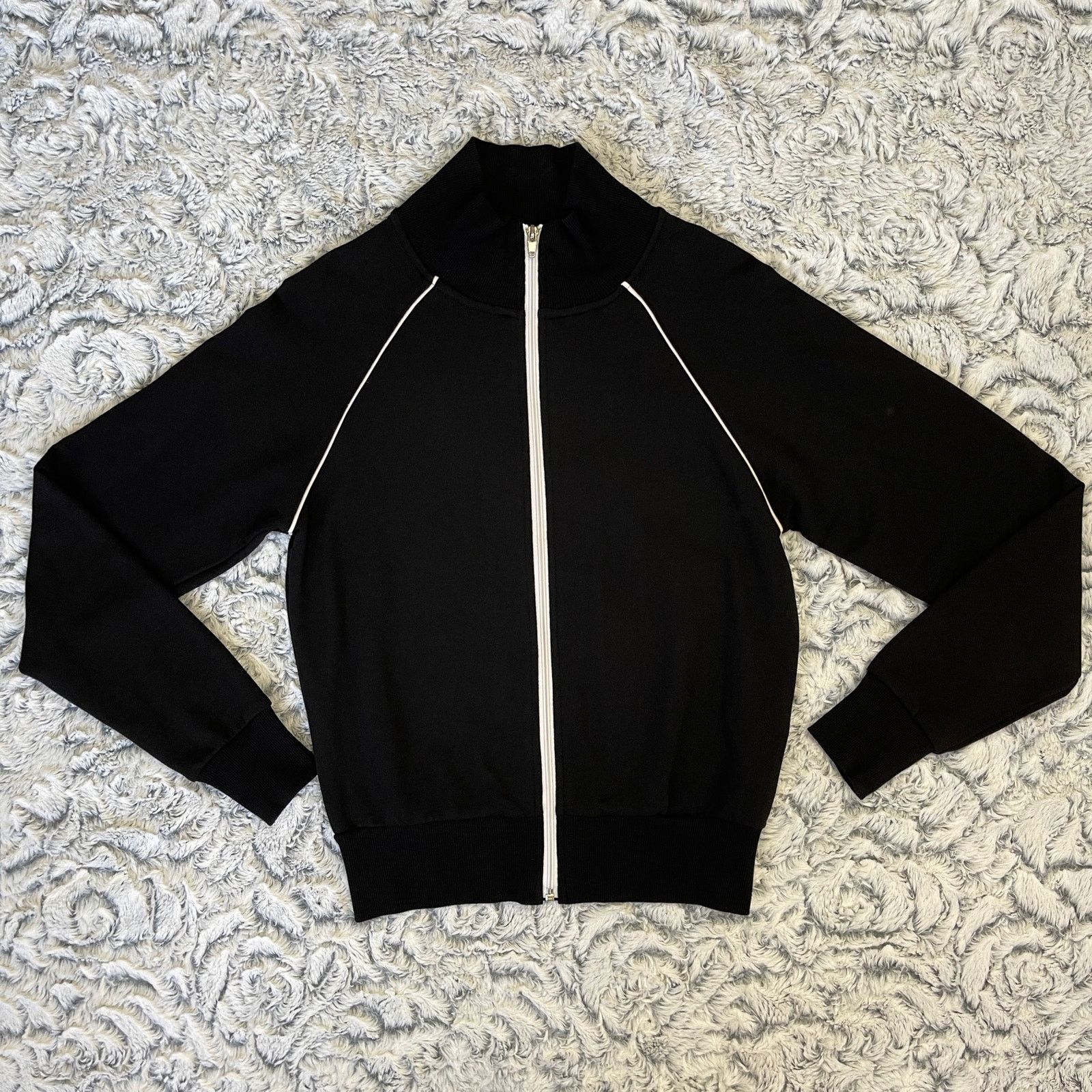 Forever 21 Black Sporty Track Jacket White Piping XXI Forever 21 Small Size S / US 4 / IT 40 - 15 Thumbnail