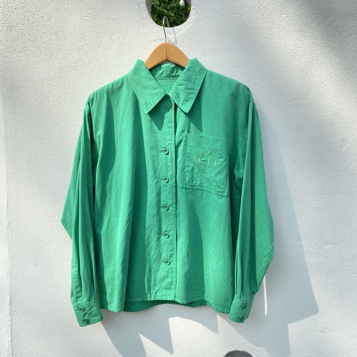 Dior Christian Dior Green Pocket Shirt Size M / US 6-8 / IT 42-44 - 9 Thumbnail