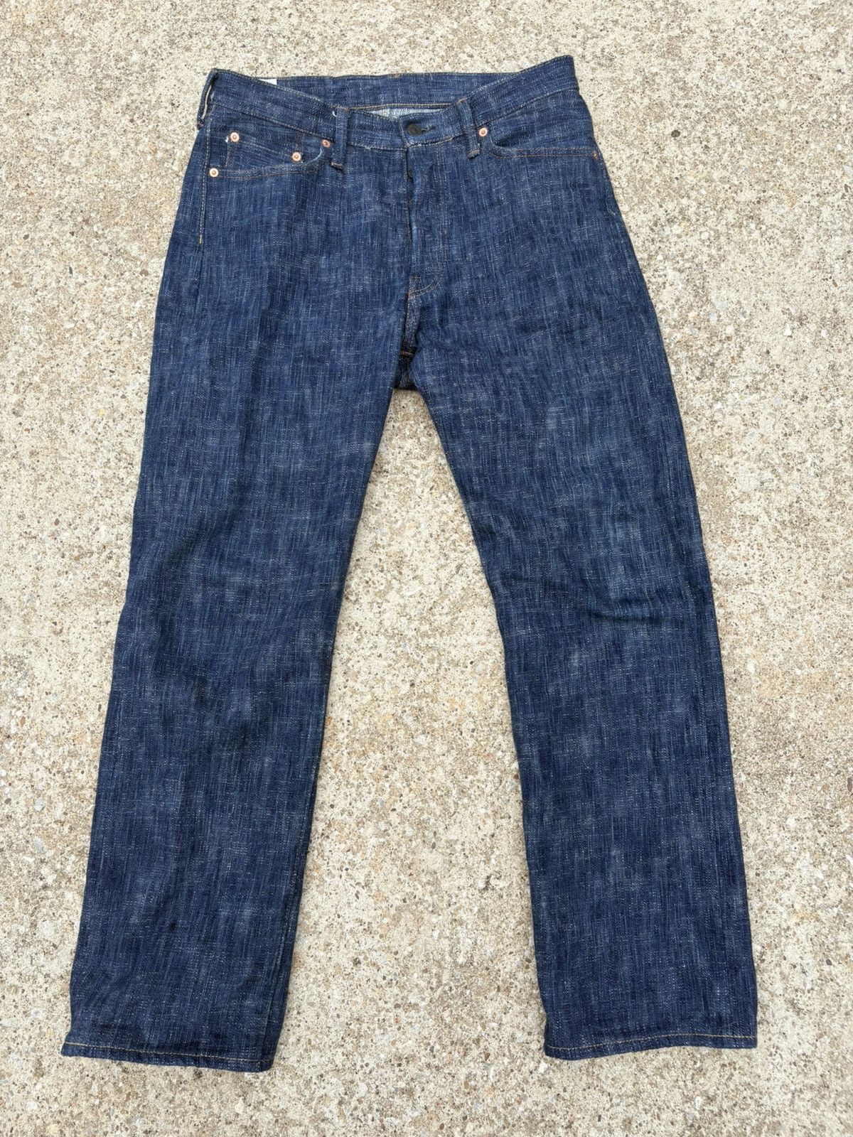 Studio D'Artisan “Sou Ai” Twin Indigo Selvedge Size US 32 / EU 48 - 1 Thumbnail