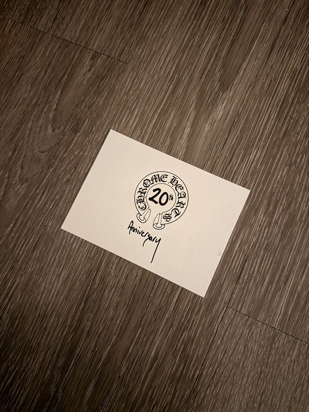 Chrome Hearts Chrome Hearts Tokyo 20th Anniversary VIP Invitation Card Size ONE SIZE - 3 Thumbnail