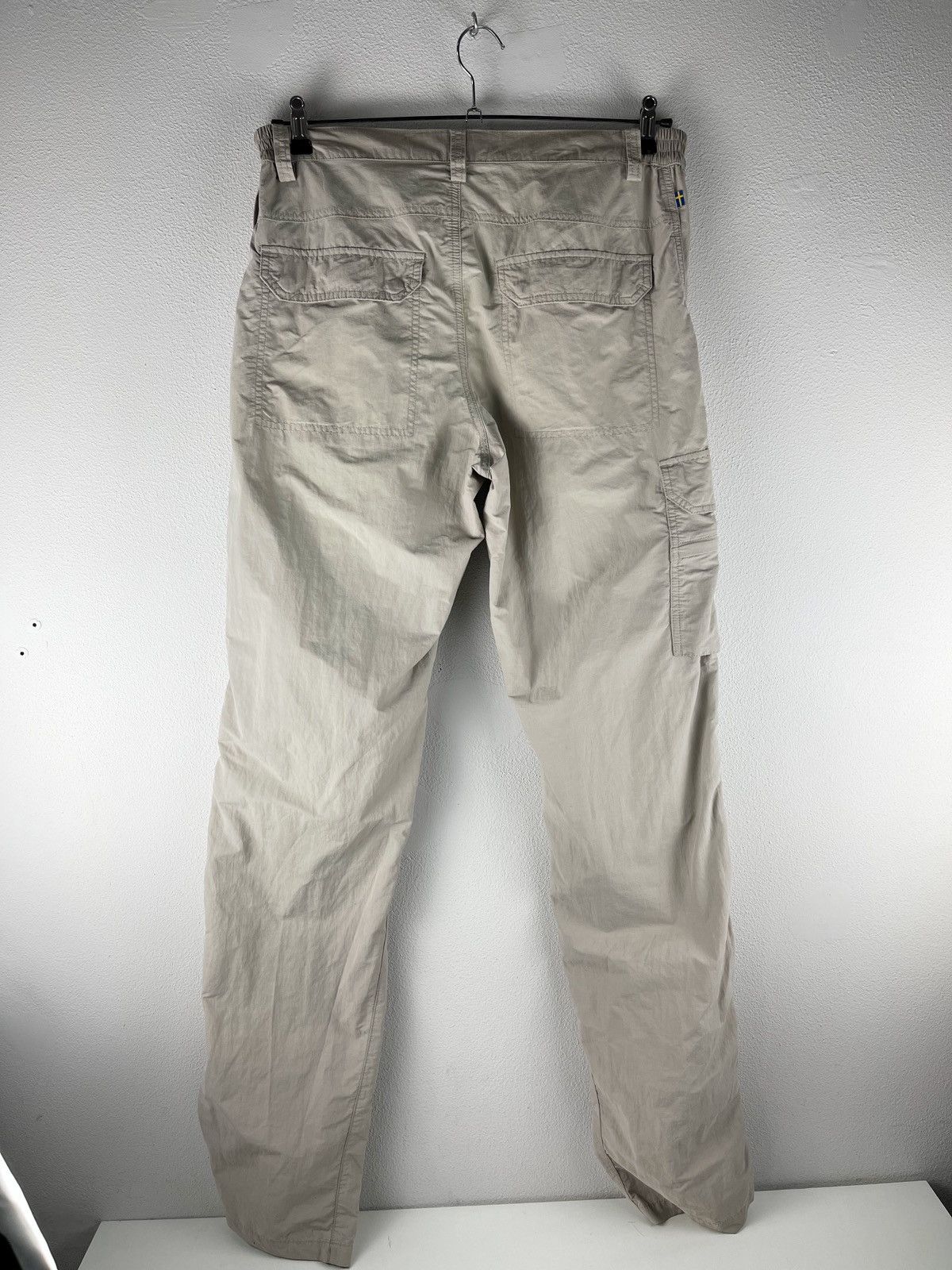 Fjallraven Fjallraven Trousers Mens W 33-34 Beige Nils Cargo Hiking Size US 34 / EU 50 - 4 Thumbnail