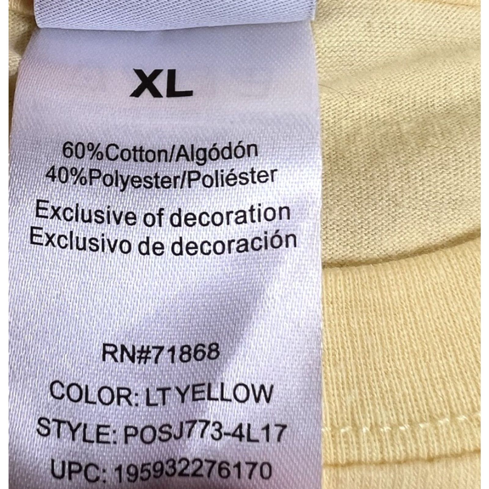 Disney Disney Winnie The Pooh Honey Bees Flowers Graphic T-Shirt Yellow XL Women Size XL / US 12-14 / IT 48-50 - 6 Thumbnail