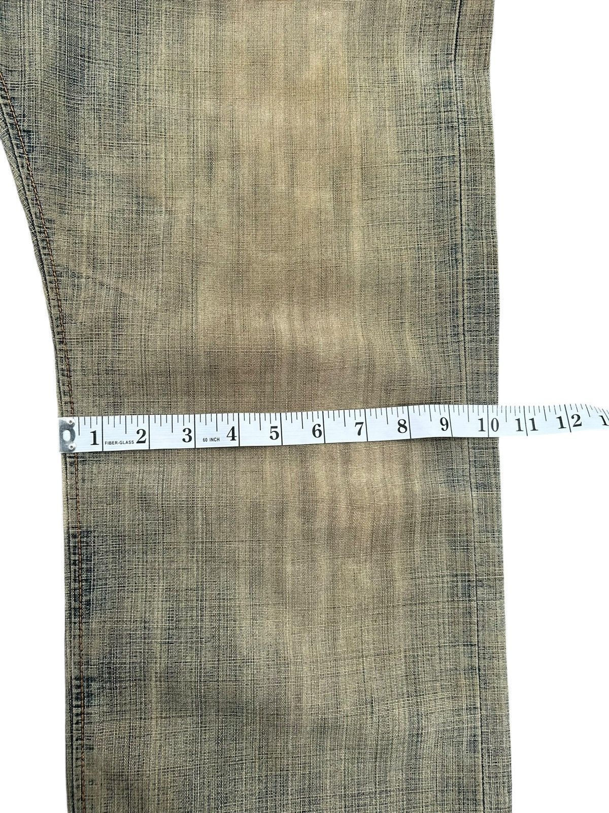 Kapital Vintage Edwin 505ZX Selvedge Sunfaded Rusty Dirty Denim Jean Size US 34 / EU 50 - 23 Thumbnail