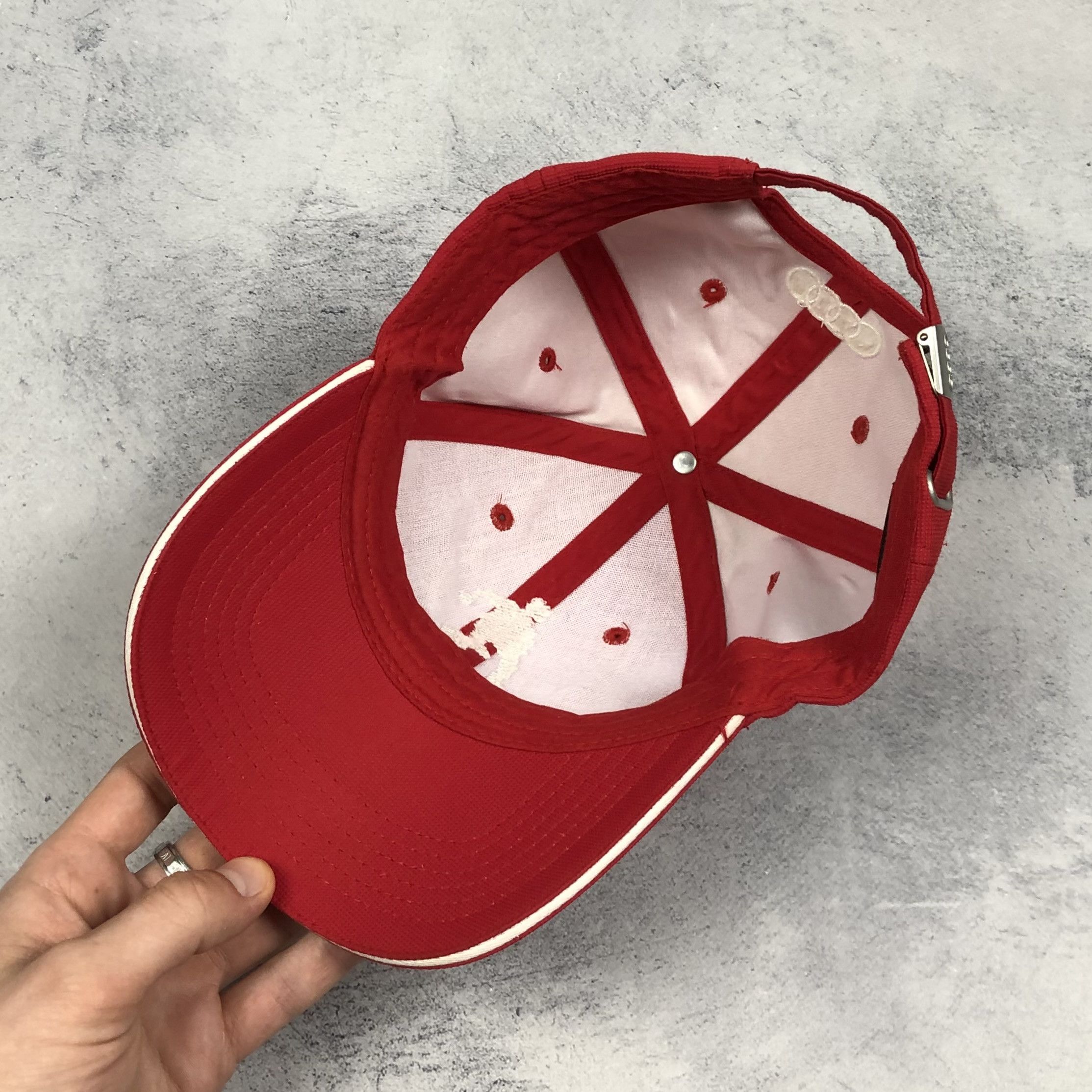 Audi Audi AG Cup 2013 Autograph Red Men’s Cap Size ONE SIZE - 8 Thumbnail
