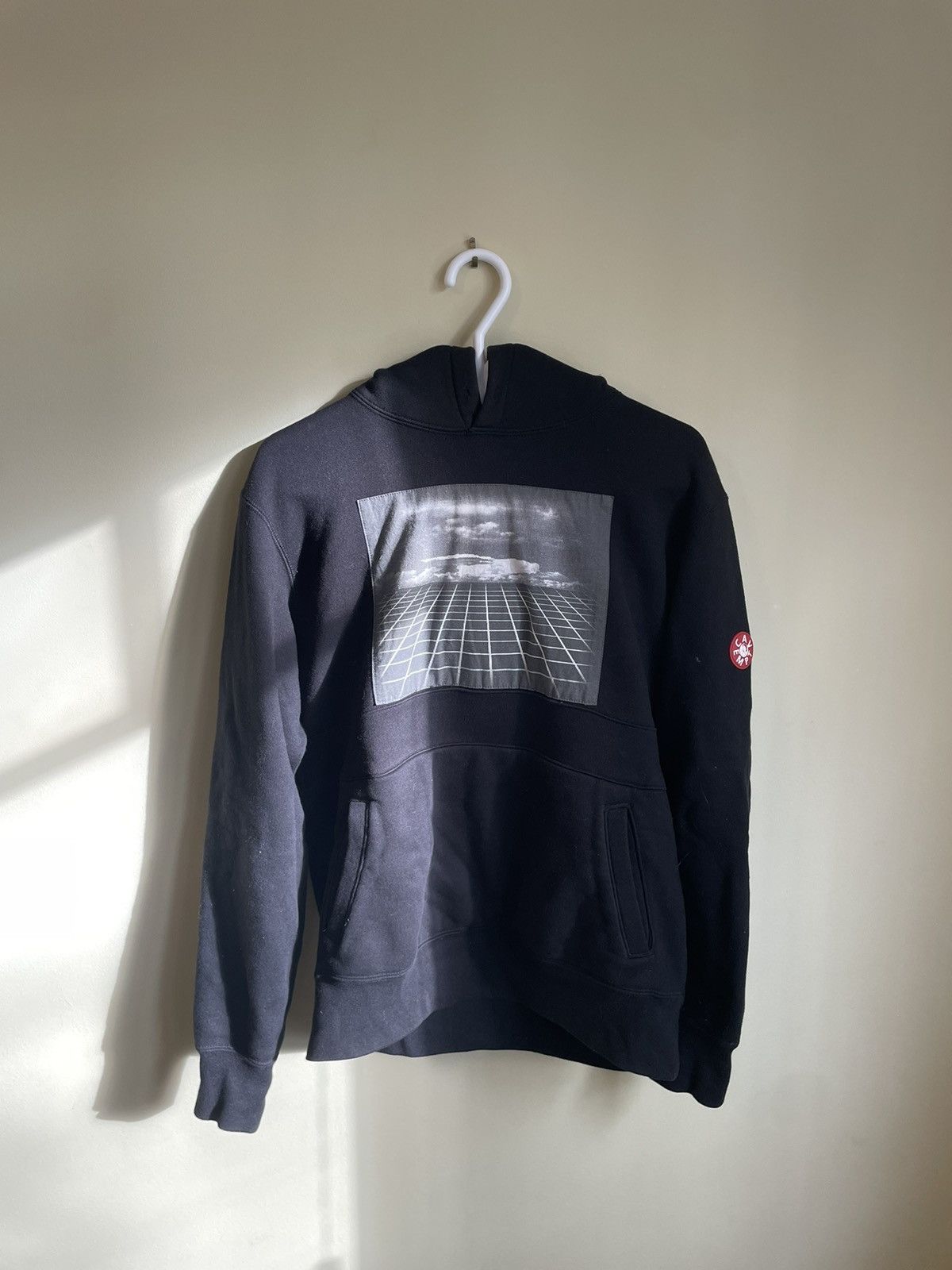image of Cav Empt Ce Aw13 Manifest Horizon Hoodie in Black, Men's (Size Medium)