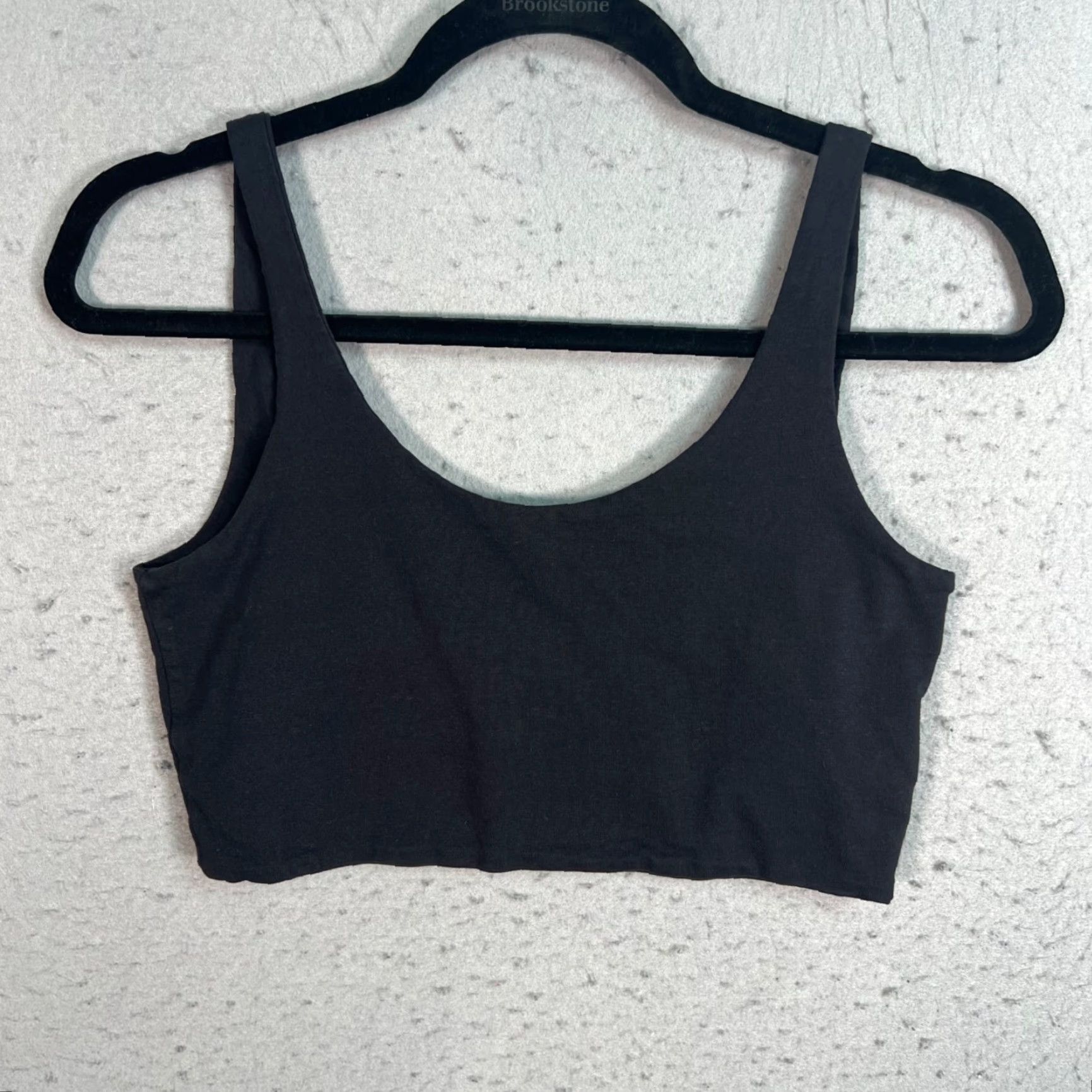 Cotton On Cotton On Tank Top Women's Cropped Tank Top Black Cropped Tank Top M Cotton On Womens Size Medium Size M / US 6-8 / IT 42-44 - 2 Thumbnail
