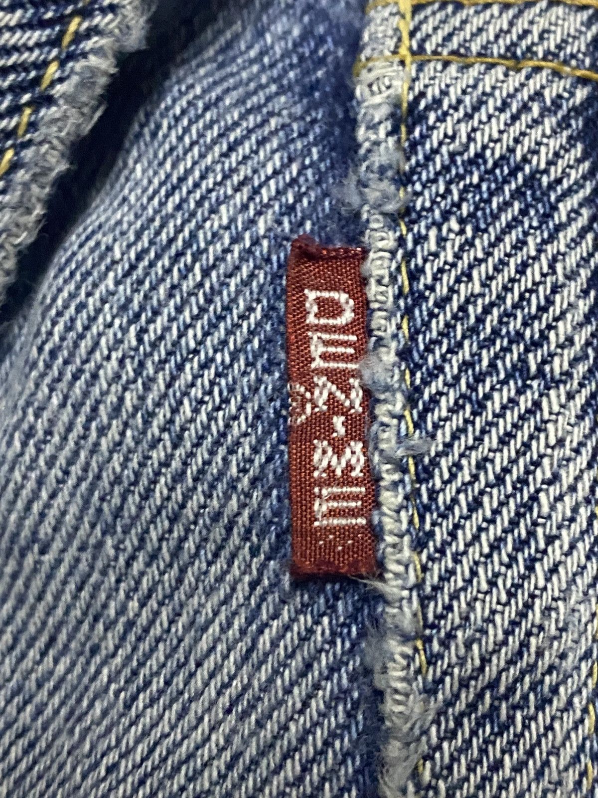 Denime Vintage DENIME 89 Selvedge Light Wash Distressed Baggy Jeans Size US 28 / EU 44 - 13 Thumbnail