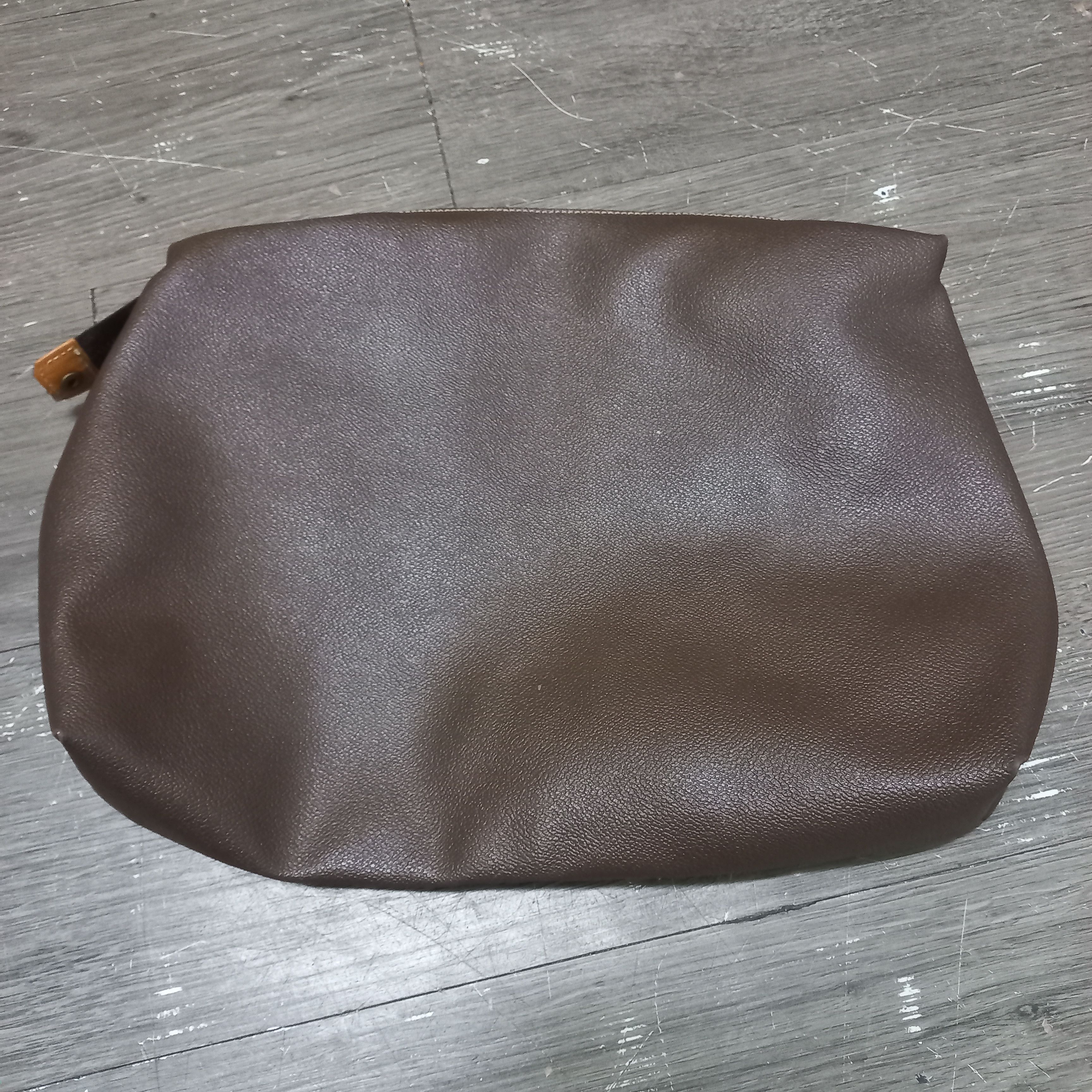 Trussardi × Vintage Vintage trussardi leather clutch bag made in italy Size ONE SIZE - 6 Thumbnail