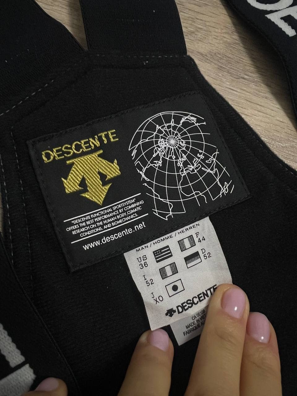 Descente Mens Descente Insulated Japanese Ski Bib Pants US 36 Snow Size US 36 / EU 52 - 3 Thumbnail