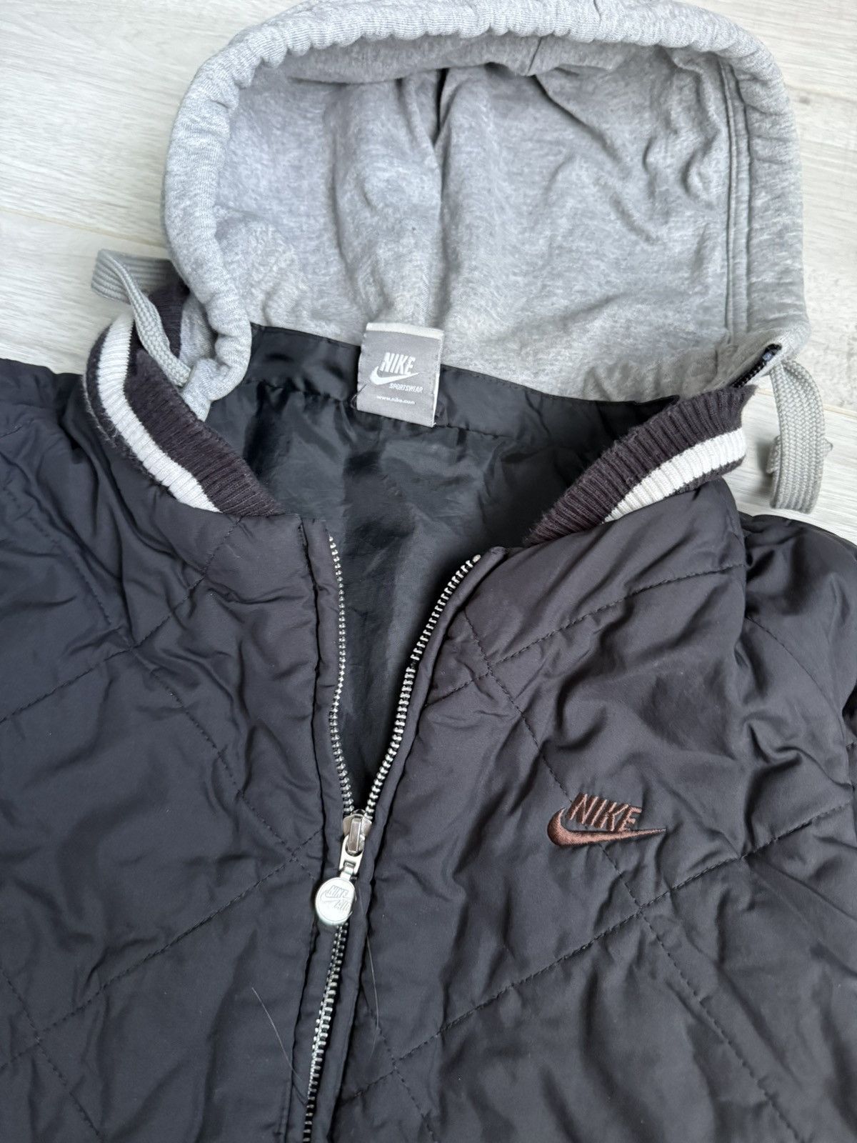 Nike × Vintage Vintage transformered jacket micro puffer vest Nike Size US M / EU 48-50 / 2 - 3 Thumbnail