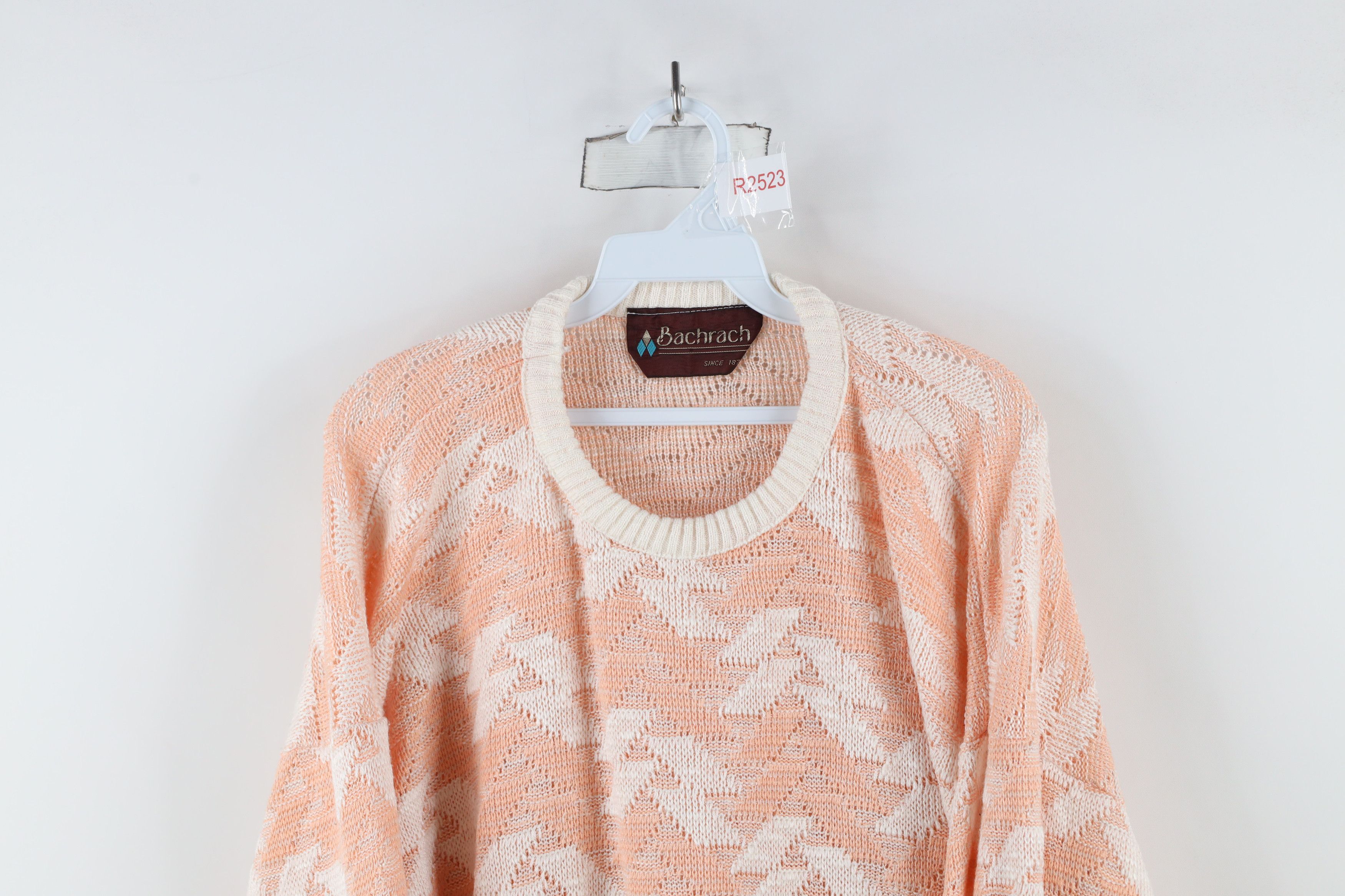 Vintage Vintage 90s Coogi Style Abstract Knit Sweater Acrylic USA Size US XL / EU 56 / 4 - 2 Thumbnail