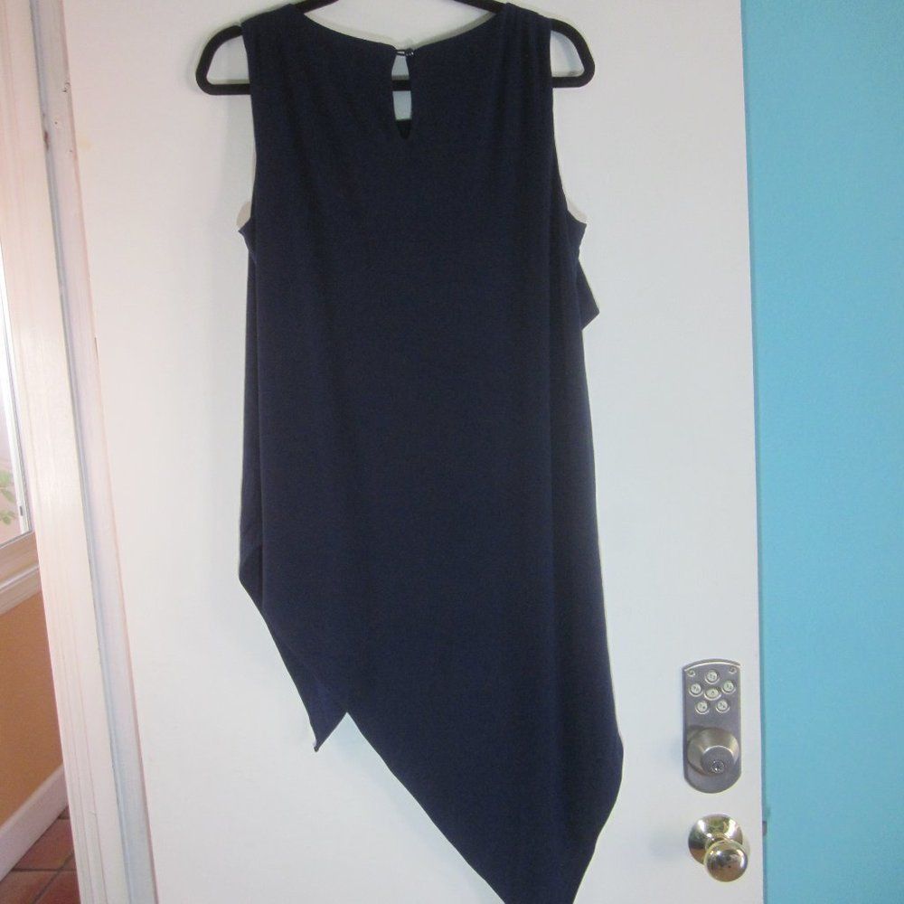 Joseph & Lyman Frank Lyman Womens Blue Angled Tunic Size 6 Size S / US 4 / IT 40 - 7 Thumbnail
