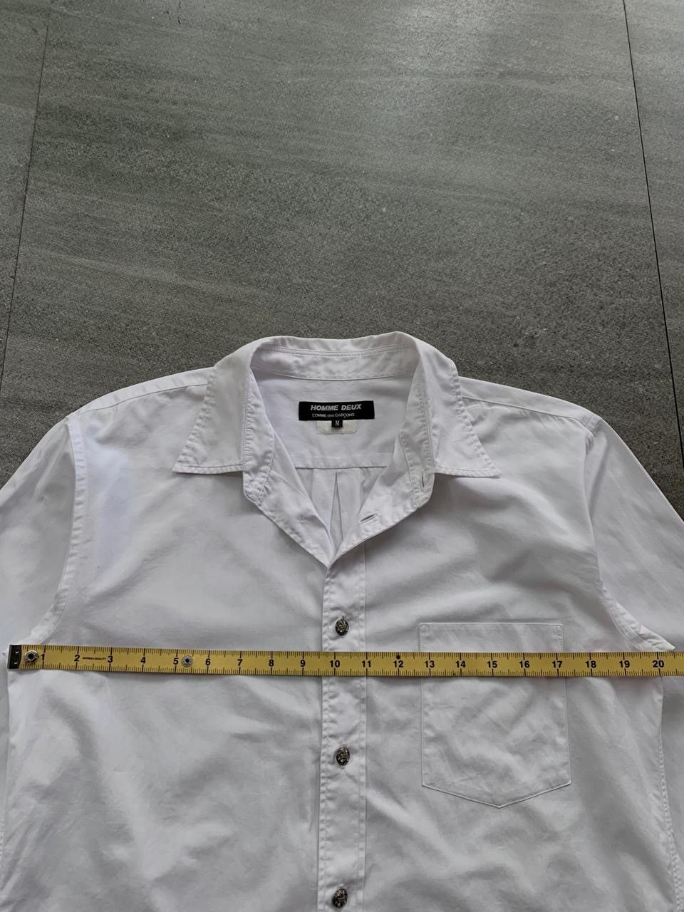 Comme des Garcons Homme Deux Fleur Silver buttoned Shirt Size US M / EU 48-50 / 2 - 10 Thumbnail