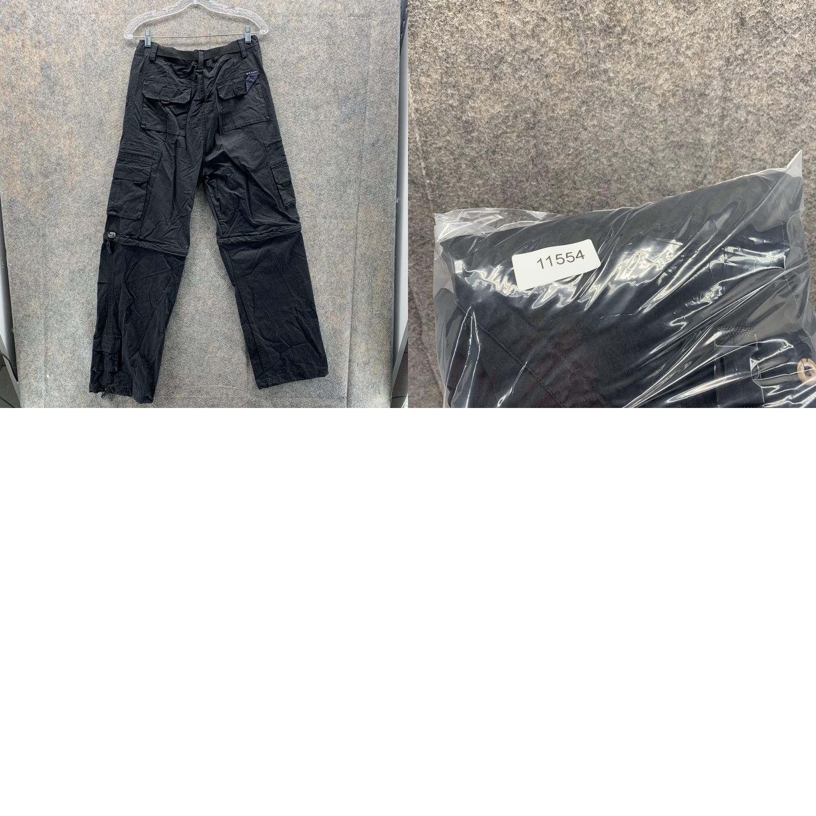 Vintage Columbia Pants Men Large Black Cargo 2 in 1 Shorts Hiking Utility Camp Vintage Cargo Pocket PFG Men’s Regular Size US 33 - 8 Thumbnail
