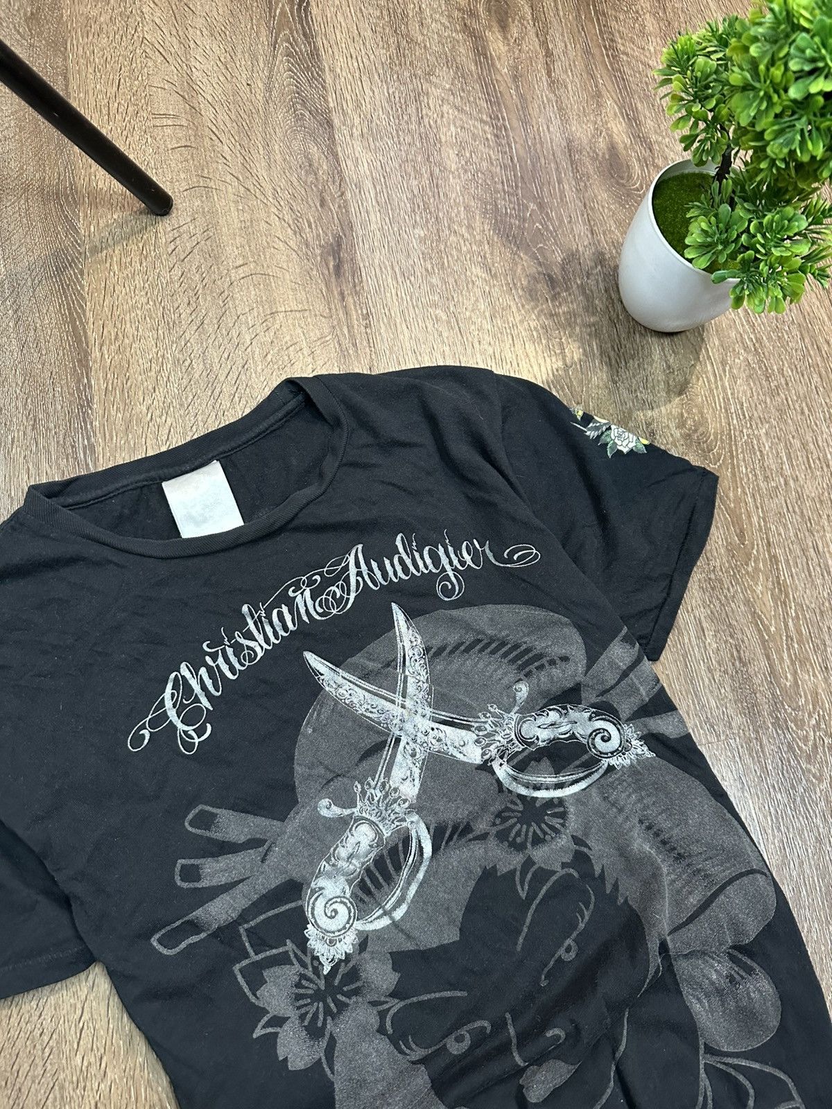 Christian Audigier Vintage Christian Audigier T-Shirt Big Print Streetwear Size US S / EU 44-46 / 1 - 3 Thumbnail