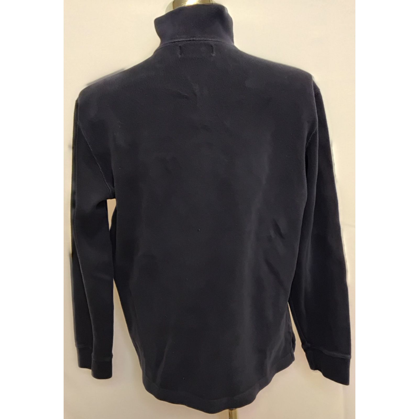 Polo Ralph Lauren Polo Ralph Lauren 1/4 Zip Sweater Men's L Navy VTG 90's Size US L / EU 52-54 / 3 - 3 Thumbnail