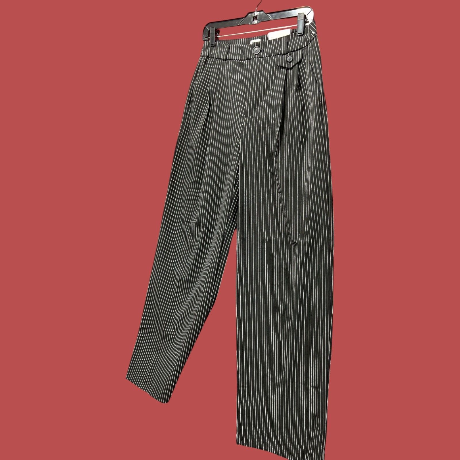 Other A New Day - Women's High Rise Relaxed Pants Length & Wide Le Size 27" / US 4 / IT 40 - 17 Thumbnail
