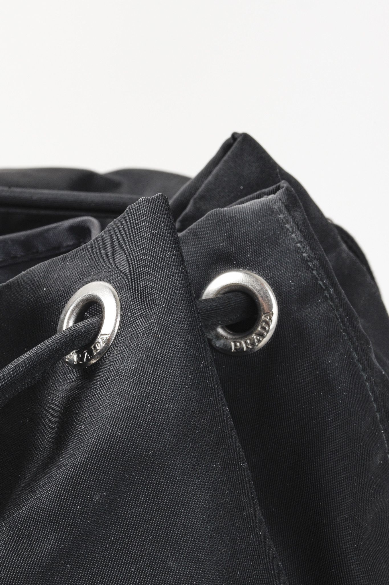 Prada Prada Saffiano-Trimmed Tessuto Backpack Size ONE SIZE - 14 Thumbnail