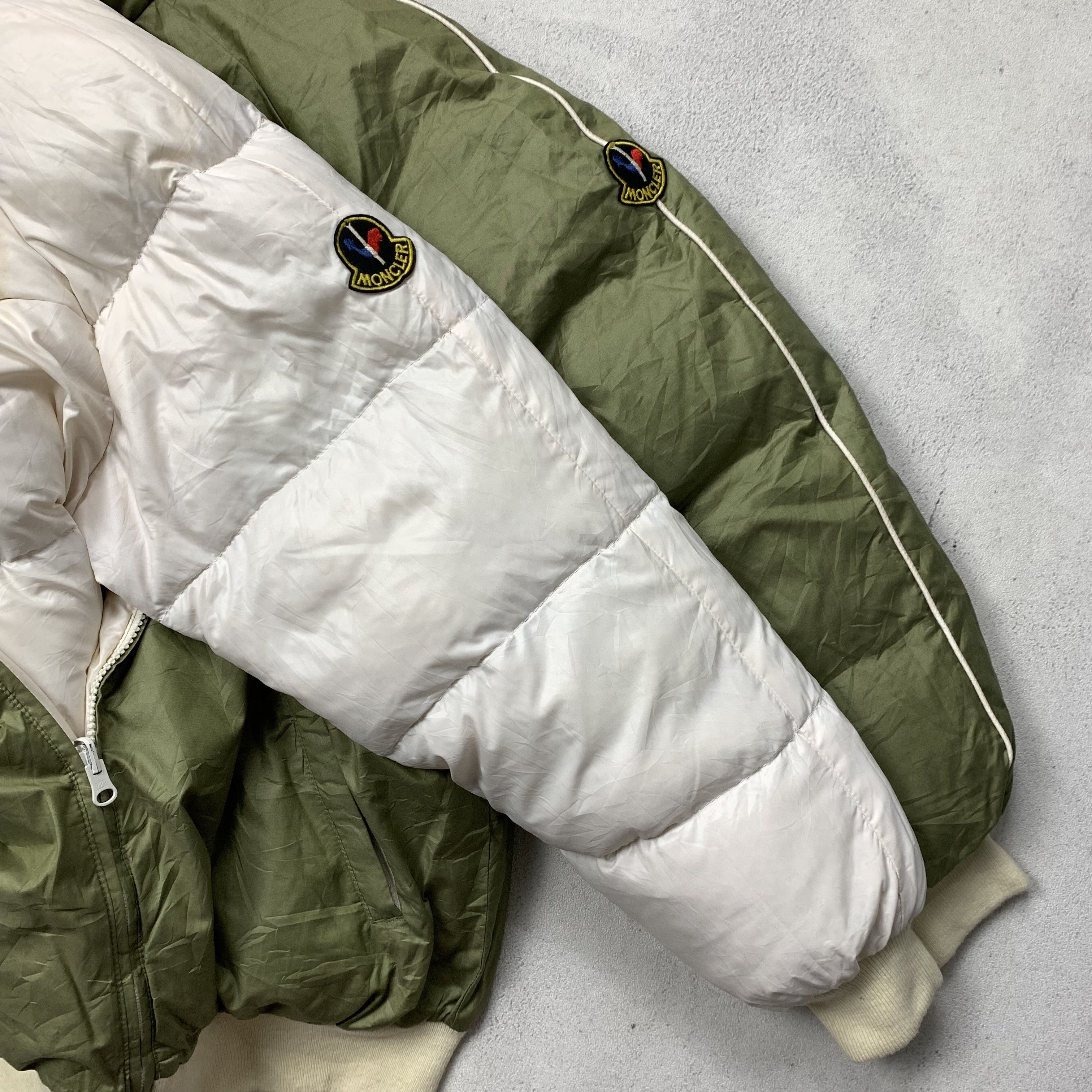 Reversible Moncler Puffer Goose Down Jacket 90s