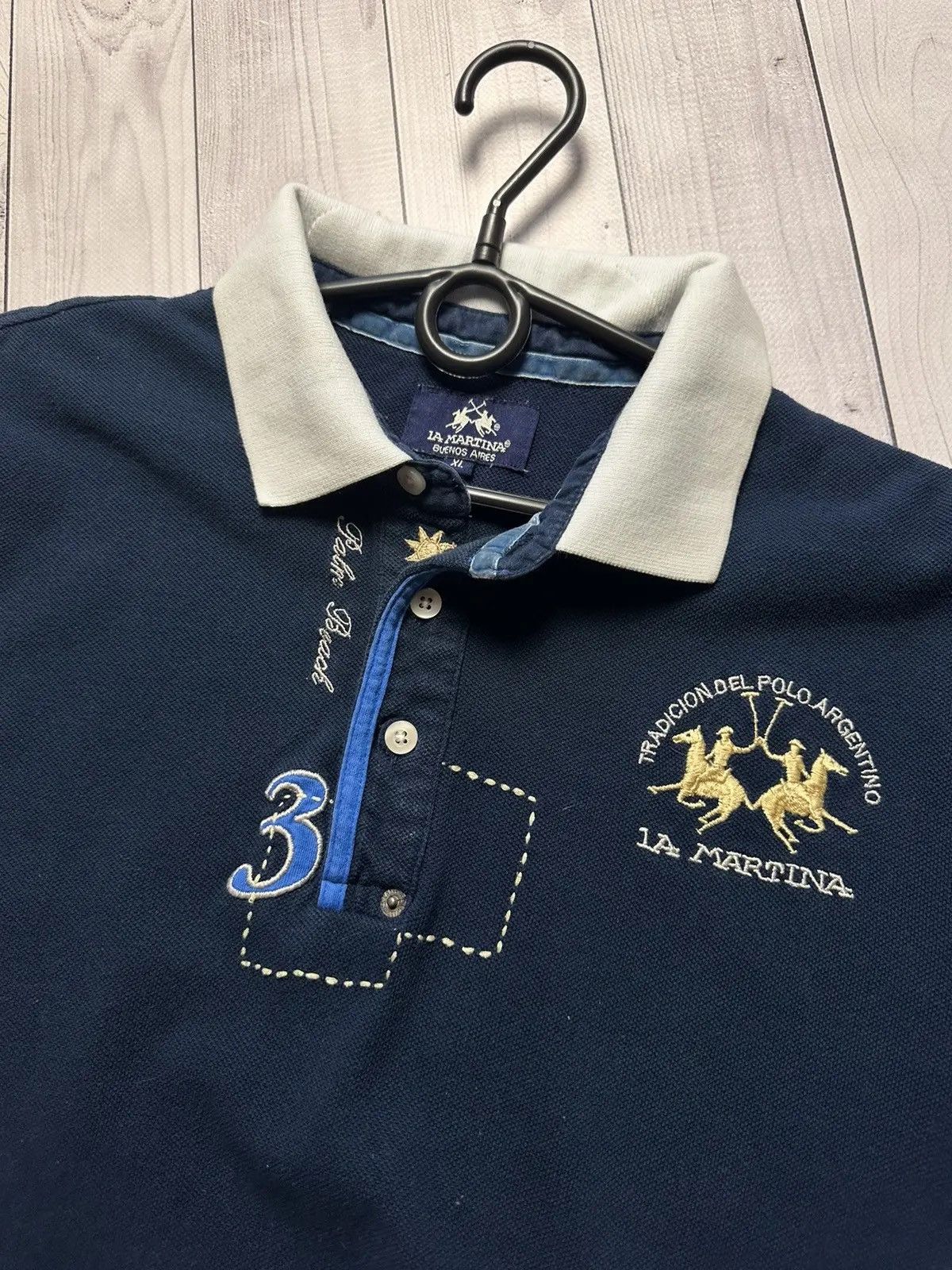La Martina Vintage La Martina rugby jersey polo Argentina size L Size US L / EU 52-54 / 3 - 5 Thumbnail