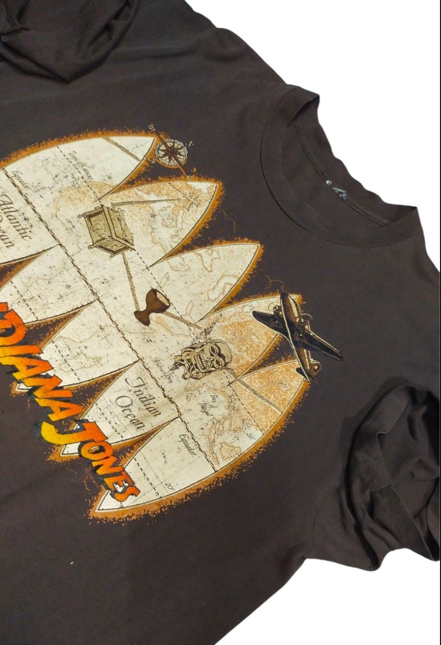 Other RARE X VINTAGE X MOVIE INDIANA JONES 90s TEE Size US XL / EU 56 / 4 - 1 Thumbnail