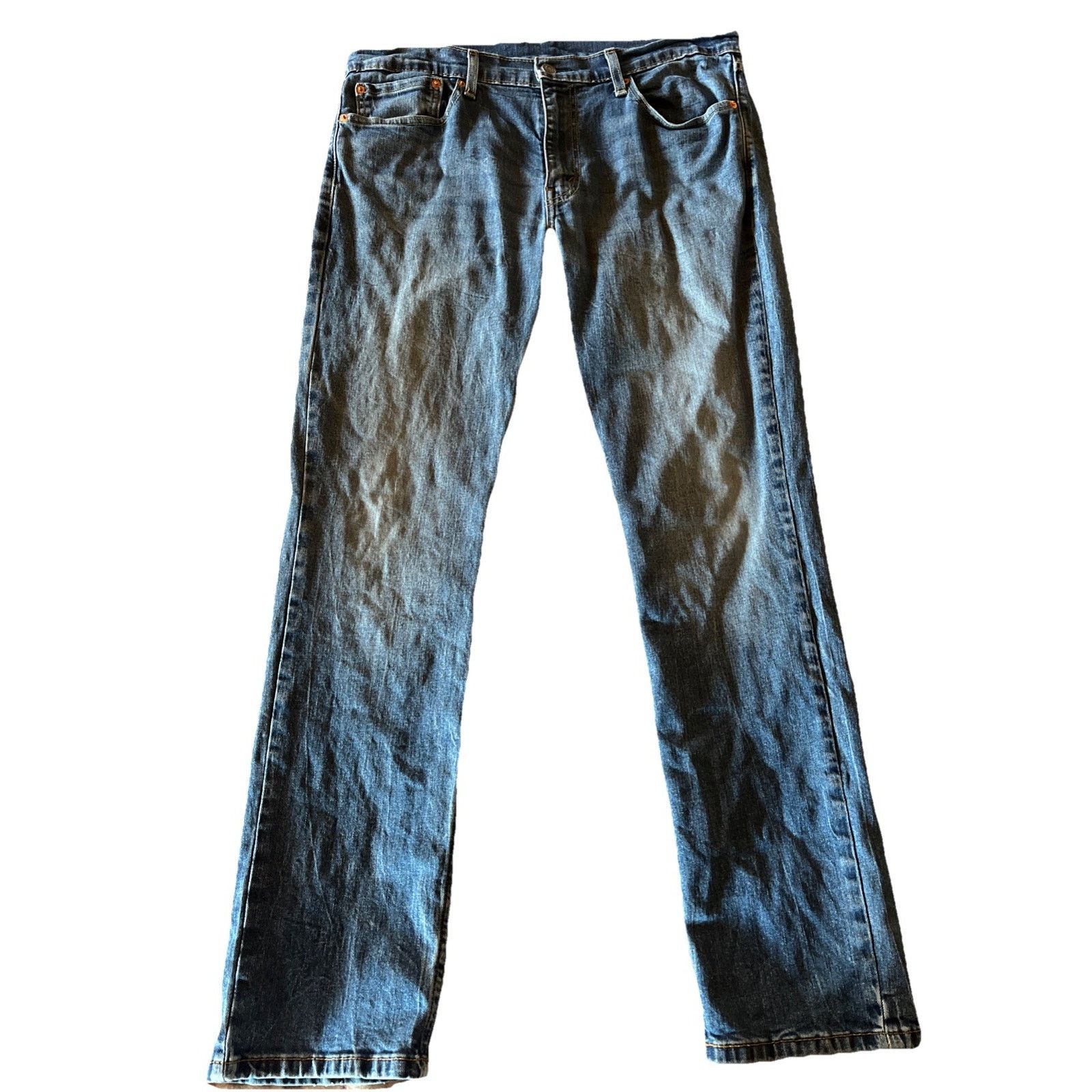 Levi's Levi's 511 Jeans Men's 36x32 Blue Slim Straight Leg Denim Size US 36 / EU 52 - 1 Thumbnail