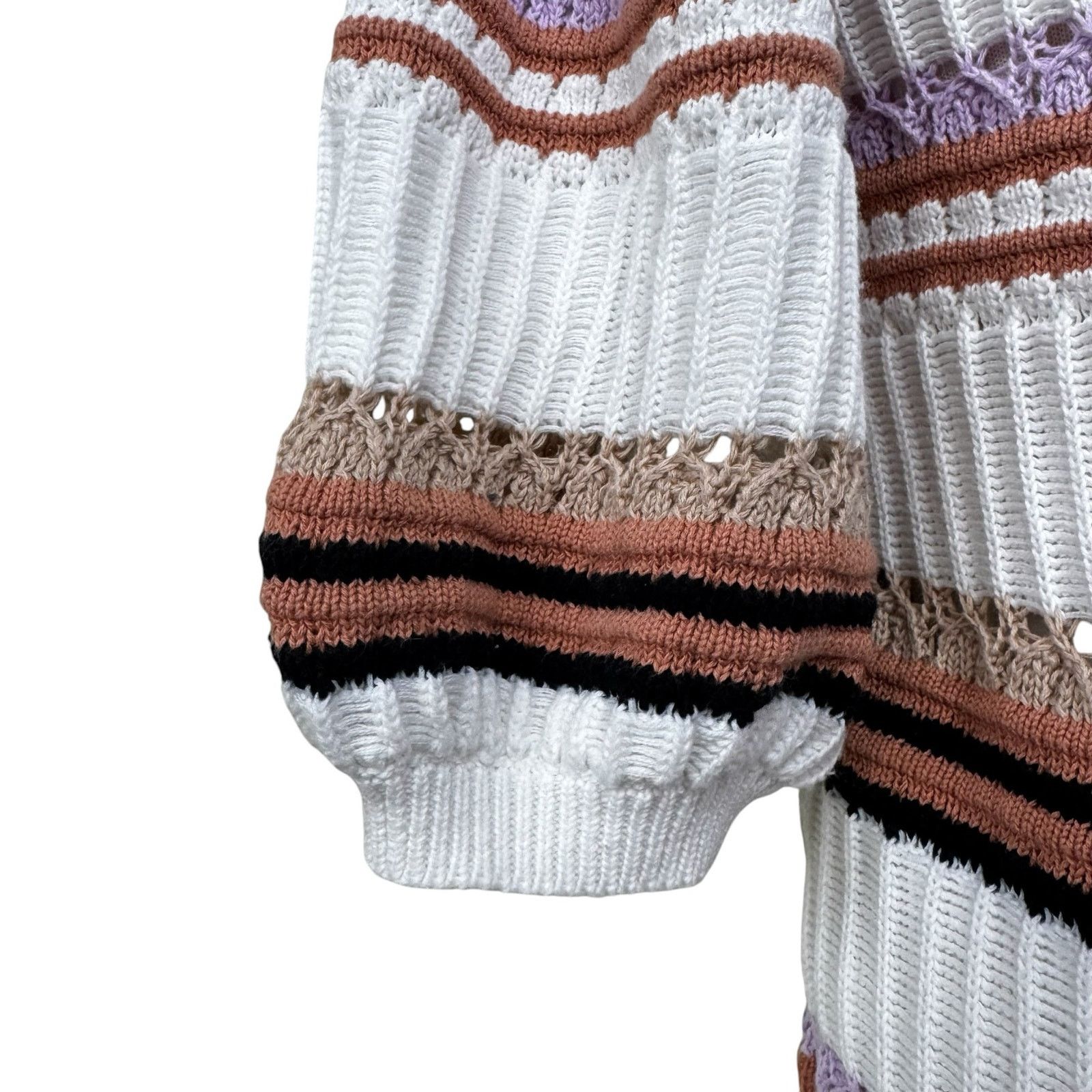 Other SUNCOO Panaco Terracotta Short Sleeve Sweater Size T2 Size M / US 6-8 / IT 42-44 - 8 Thumbnail