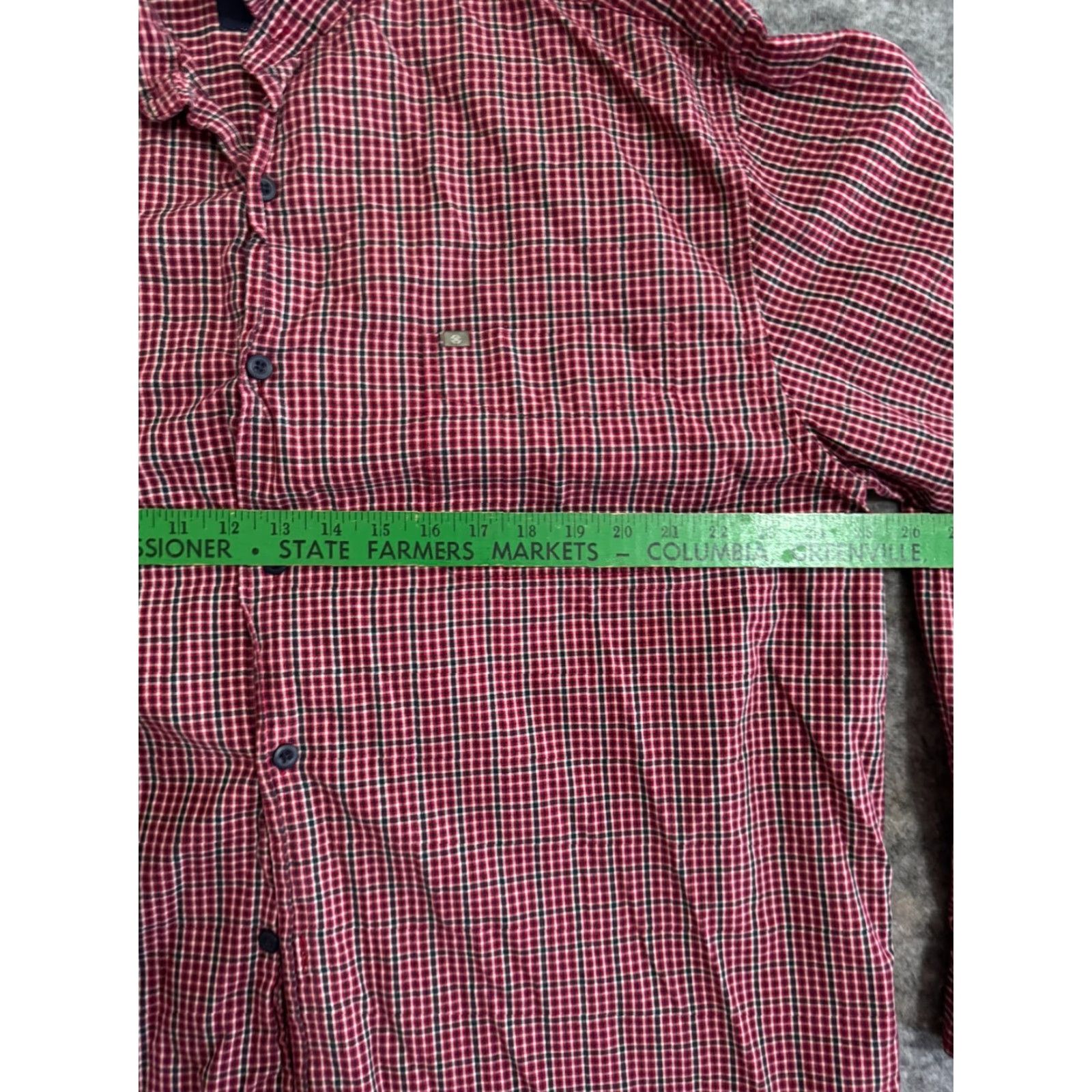 Nautica Nautica Button-Up Shirt Mens XL Red Check Long Sleeve Classic Fit Button-Down Collar Casual Fashion Size US XL / EU 56 / 4 - 4 Thumbnail