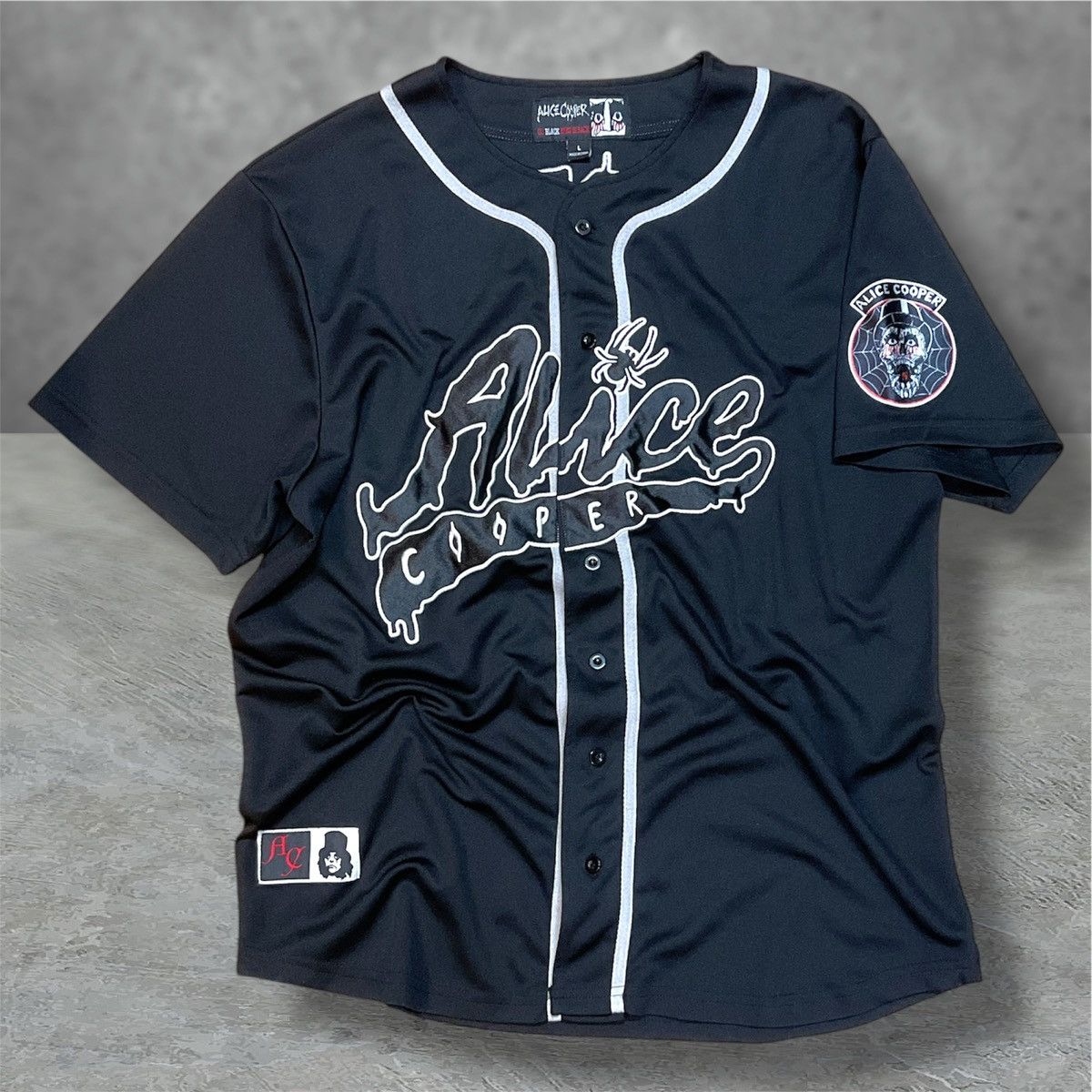 Band Tees ALICE COOPER BASEBALL JERSEY TOUR Size US XL / EU 56 / 4 - 1 Thumbnail