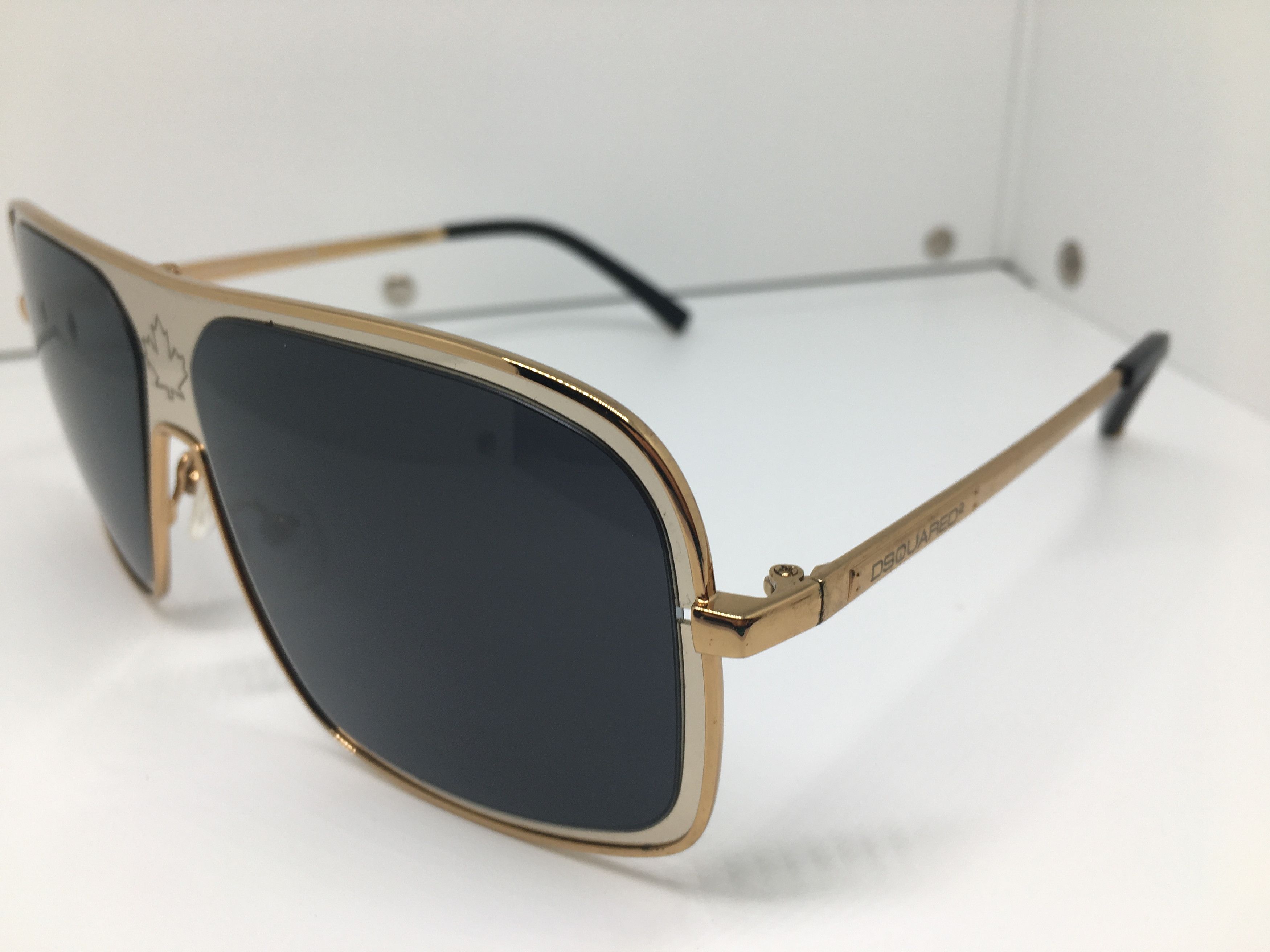 Dsquared2 Vintage DSQUARED2 Player Aviator Sunglasses Frame Italy Size ONE SIZE - 3 Thumbnail