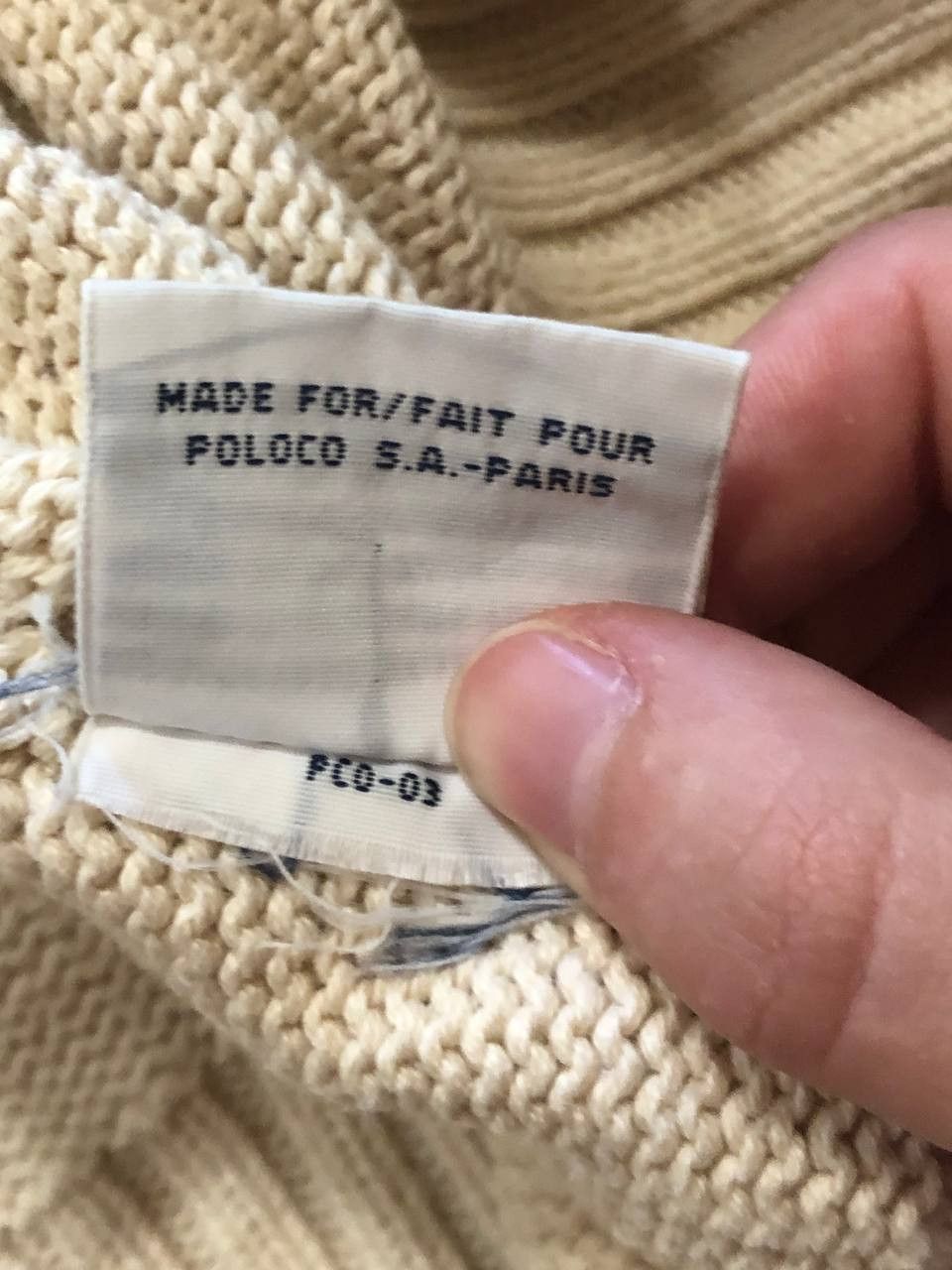 Polo Ralph Lauren Vintage Polo Ralph Lauren V Neck Sweater Size L Size US L / EU 52-54 / 3 - 5 Thumbnail