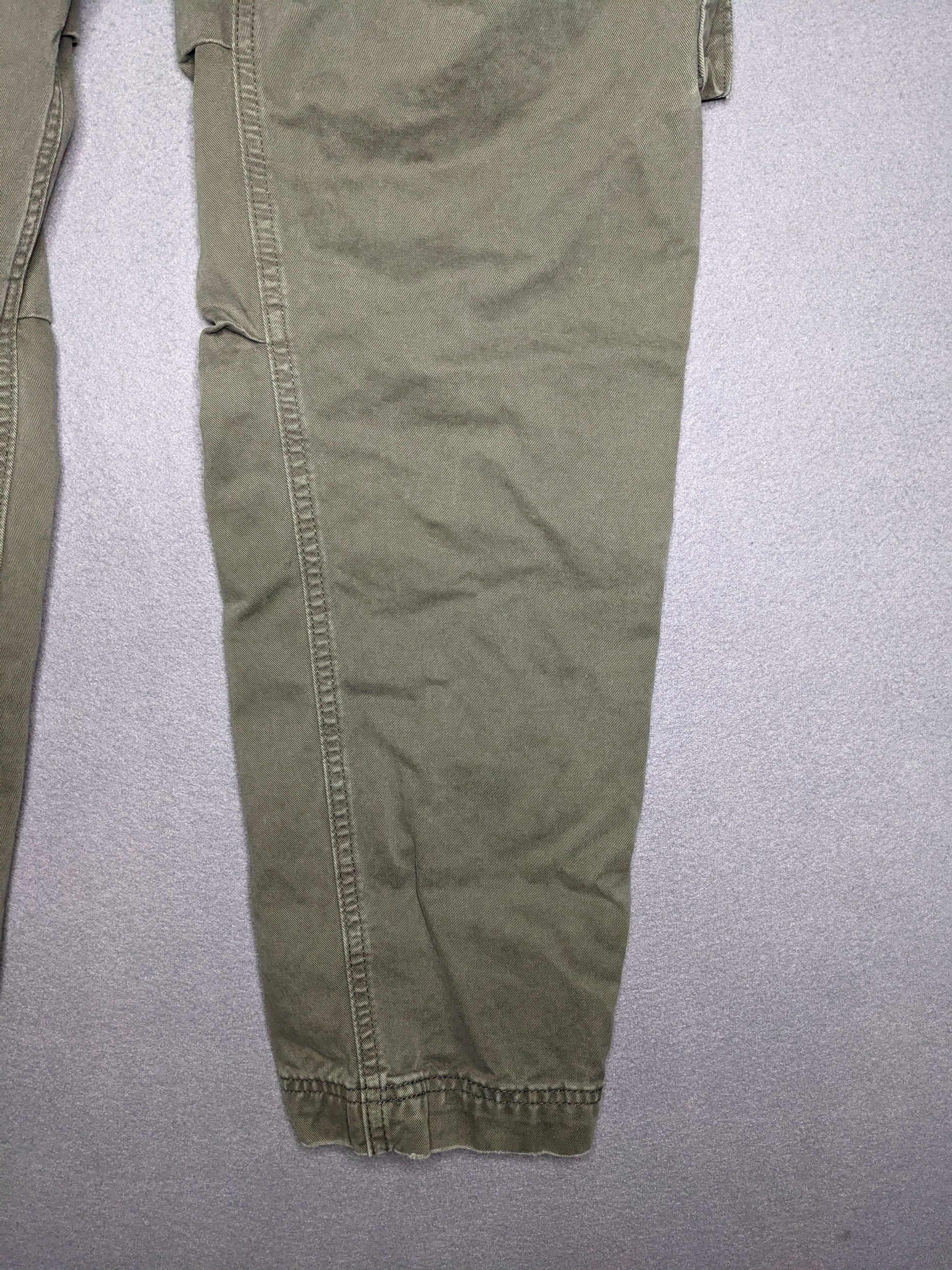 Abercrombie & Fitch VTG Abercrombie & Fitch Paratrooper Cargo Pants 30x29 Y2K Size US 30 / EU 46 - 6 Thumbnail