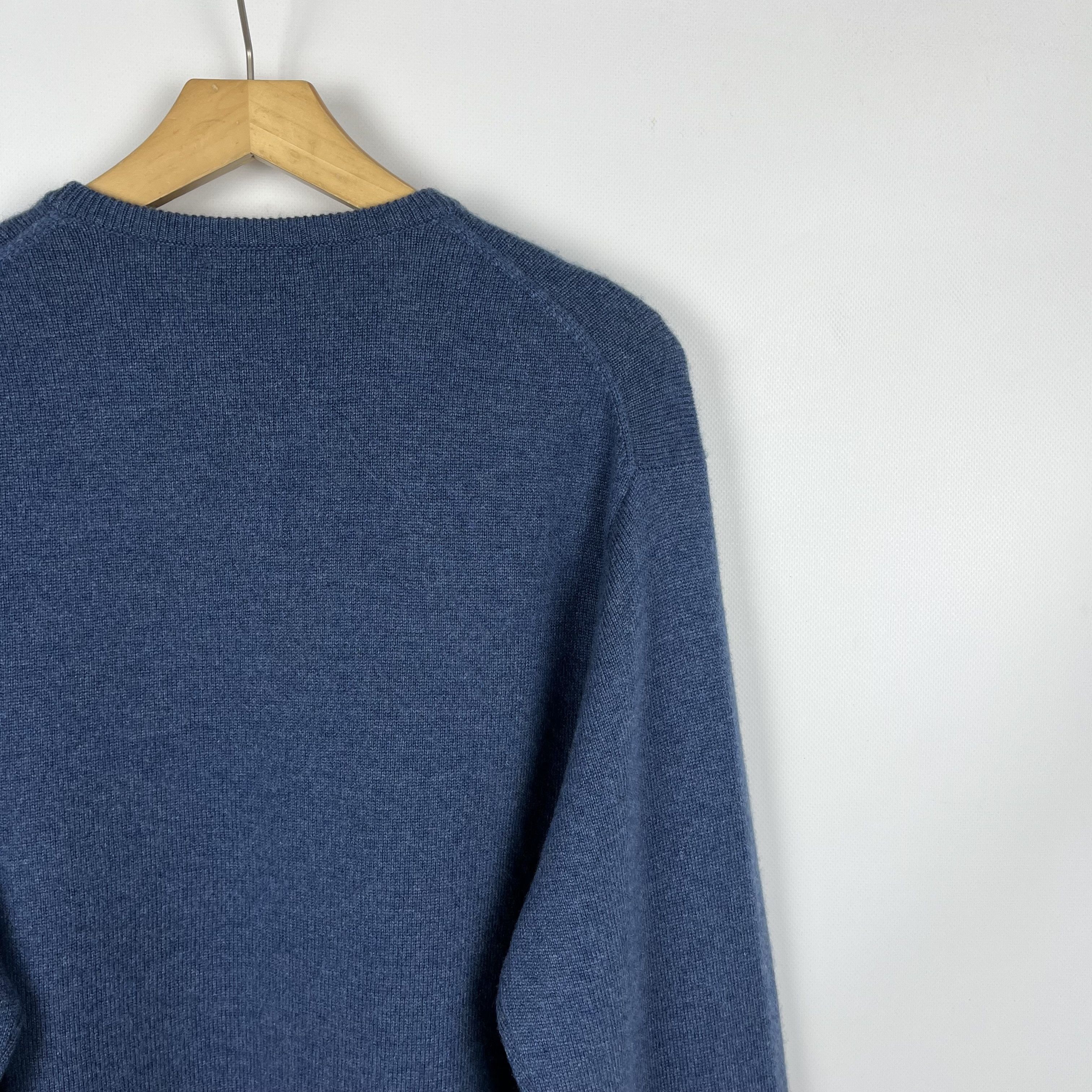 Other Vintage Brora 100% Cashmere Crewneck Sweater Size US L / EU 52-54 / 3 - 13 Thumbnail