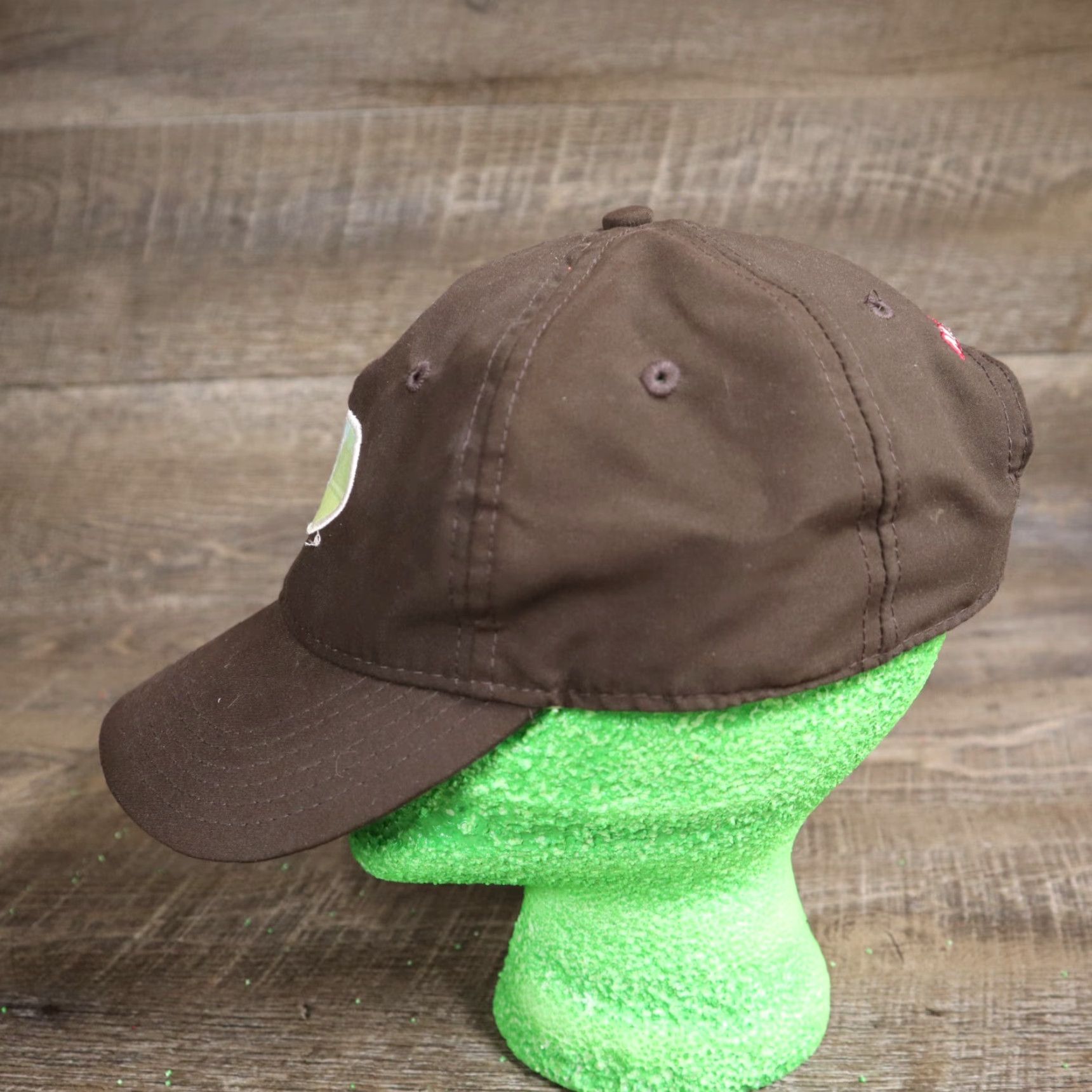 Vintage Mossy Oak Hat Camouflage Adjustable Men's Hat Mossy Oak Baseball Cap Brown Cotton Blend Camouflaged Hunting Casual 2010s Men Size ONE SIZE - 5 Thumbnail